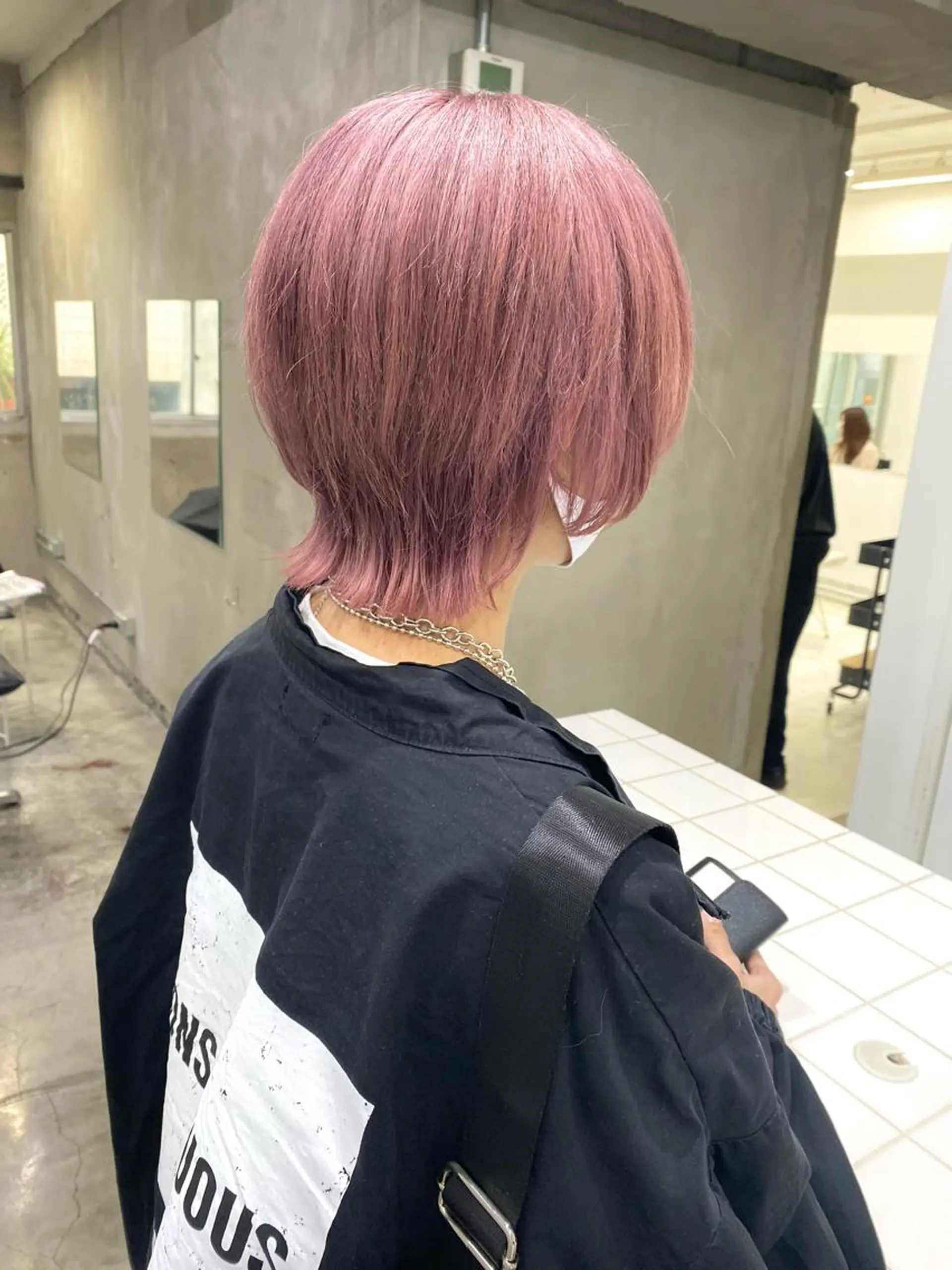 ショート カラー ヘアアレンジ メンズ ササキカズマ〻透明感 〻色落ち〻赤み消しのヘアスタイル
