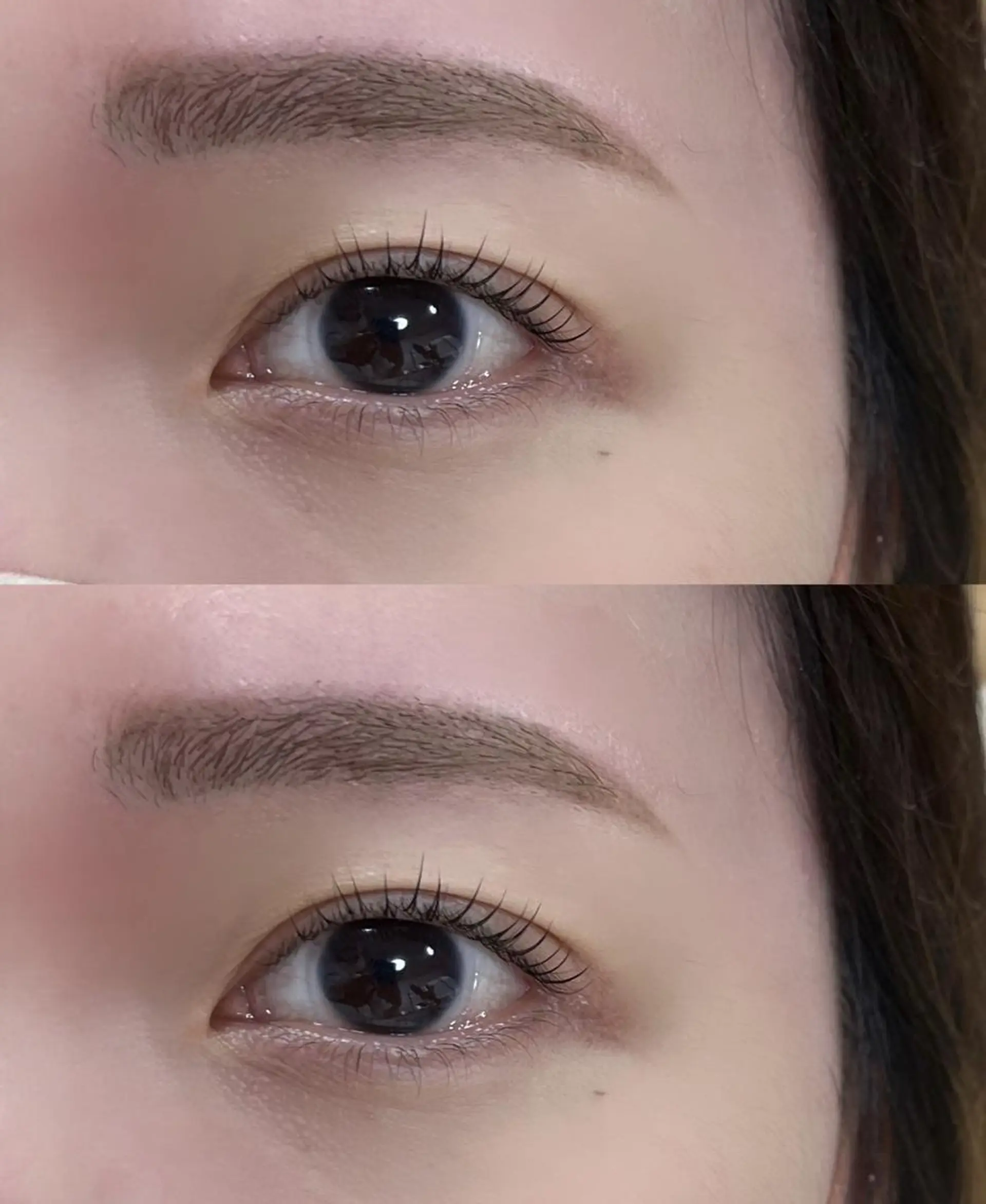 マツエク・マツパ まつげパーマ THE BALM three🌼本名のマツエク・マツパデザイン