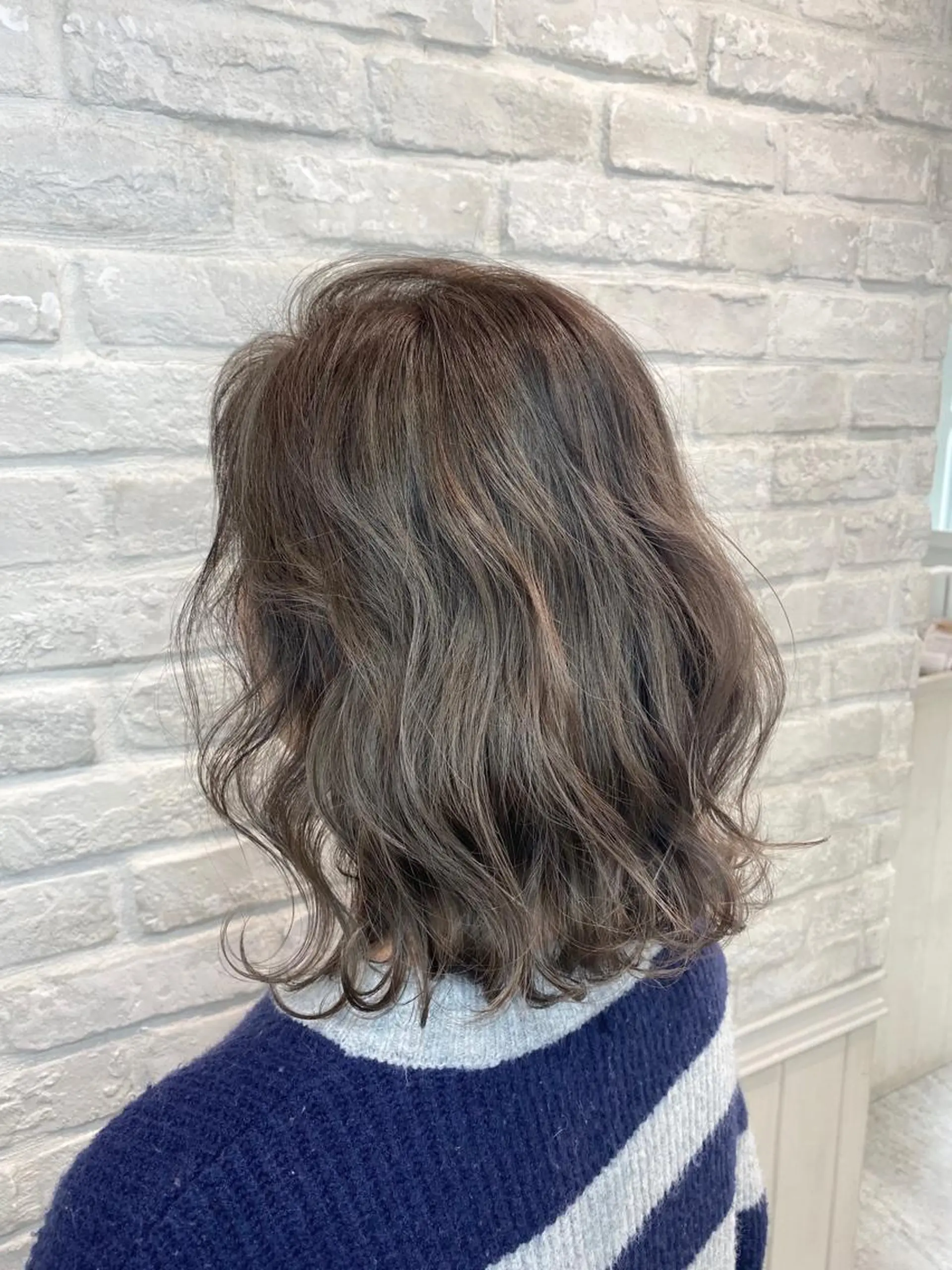 ミディアム 白井 秀太郎のヘアスタイル