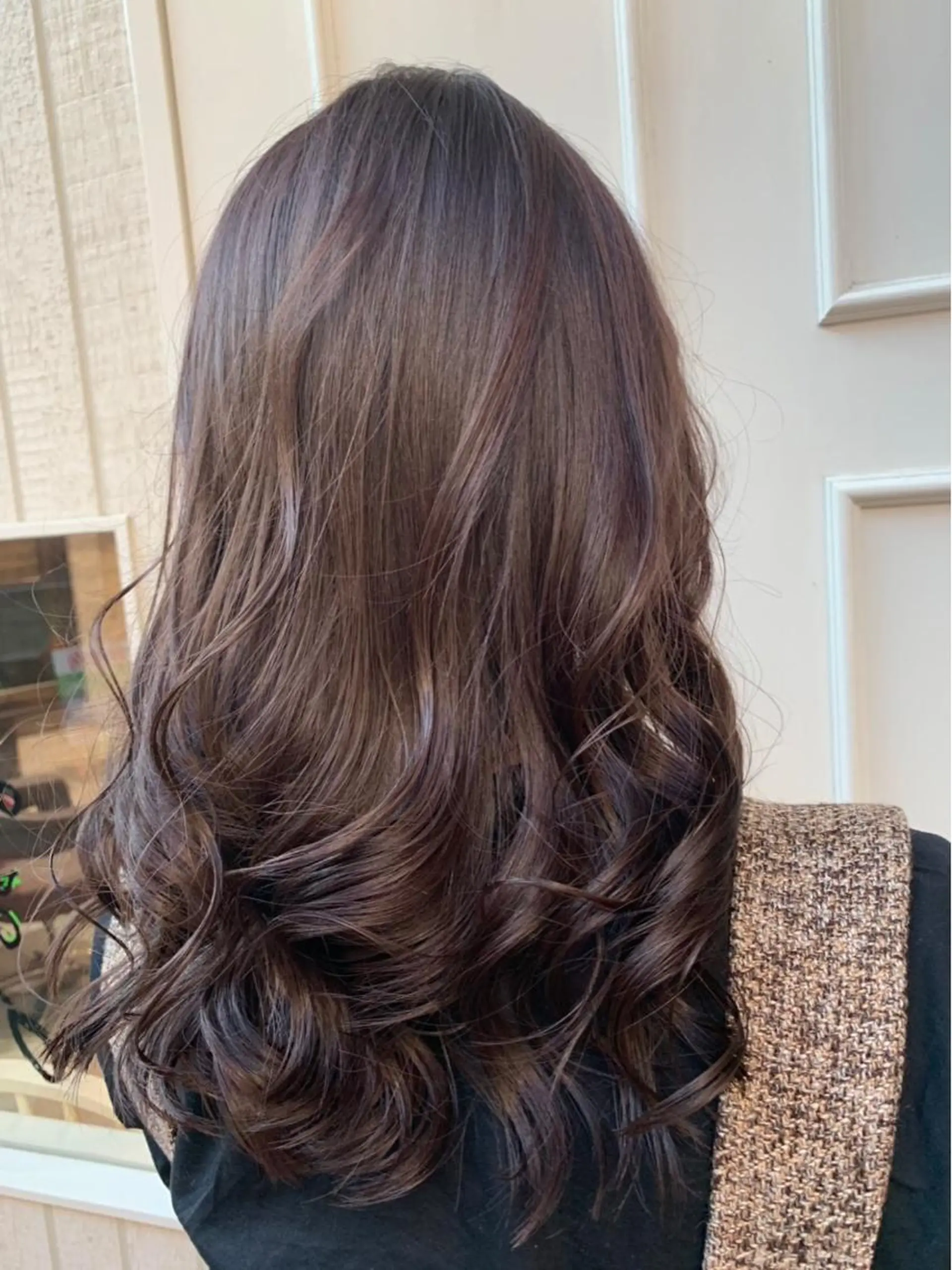 セミロング カラー ベージュカラー ブラウンカラー 🫟Blanco🫟 Color&Careのヘアスタイル