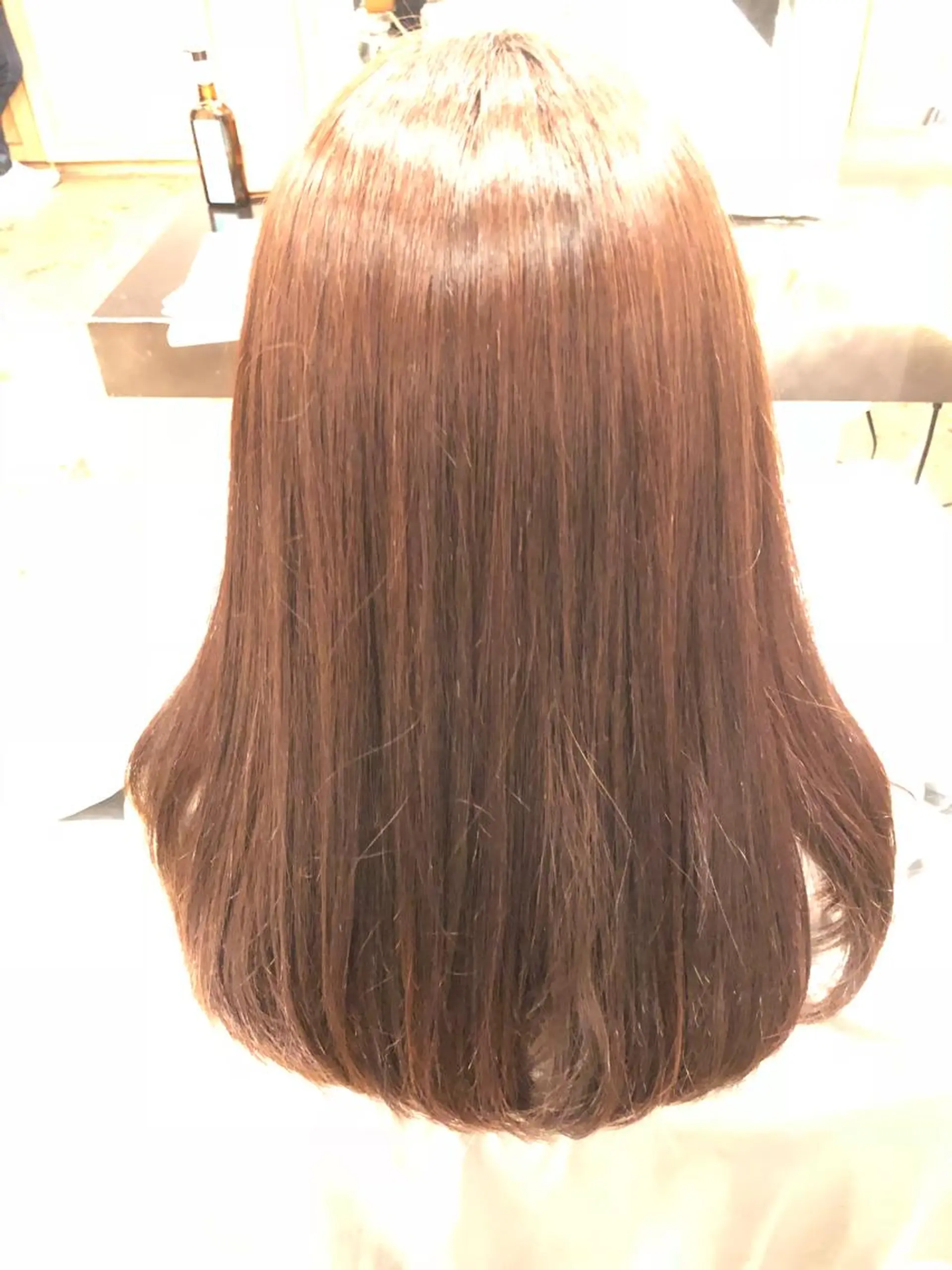 ロング 縮毛矯正 韓国風カット/ 髪質改善 黒崎のヘアスタイル