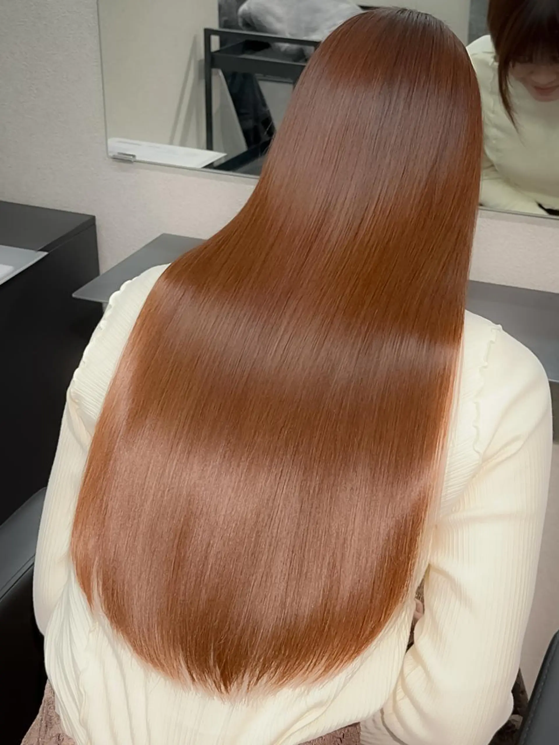 ロング SLASHスラッシュ 古閑ななのヘアスタイル