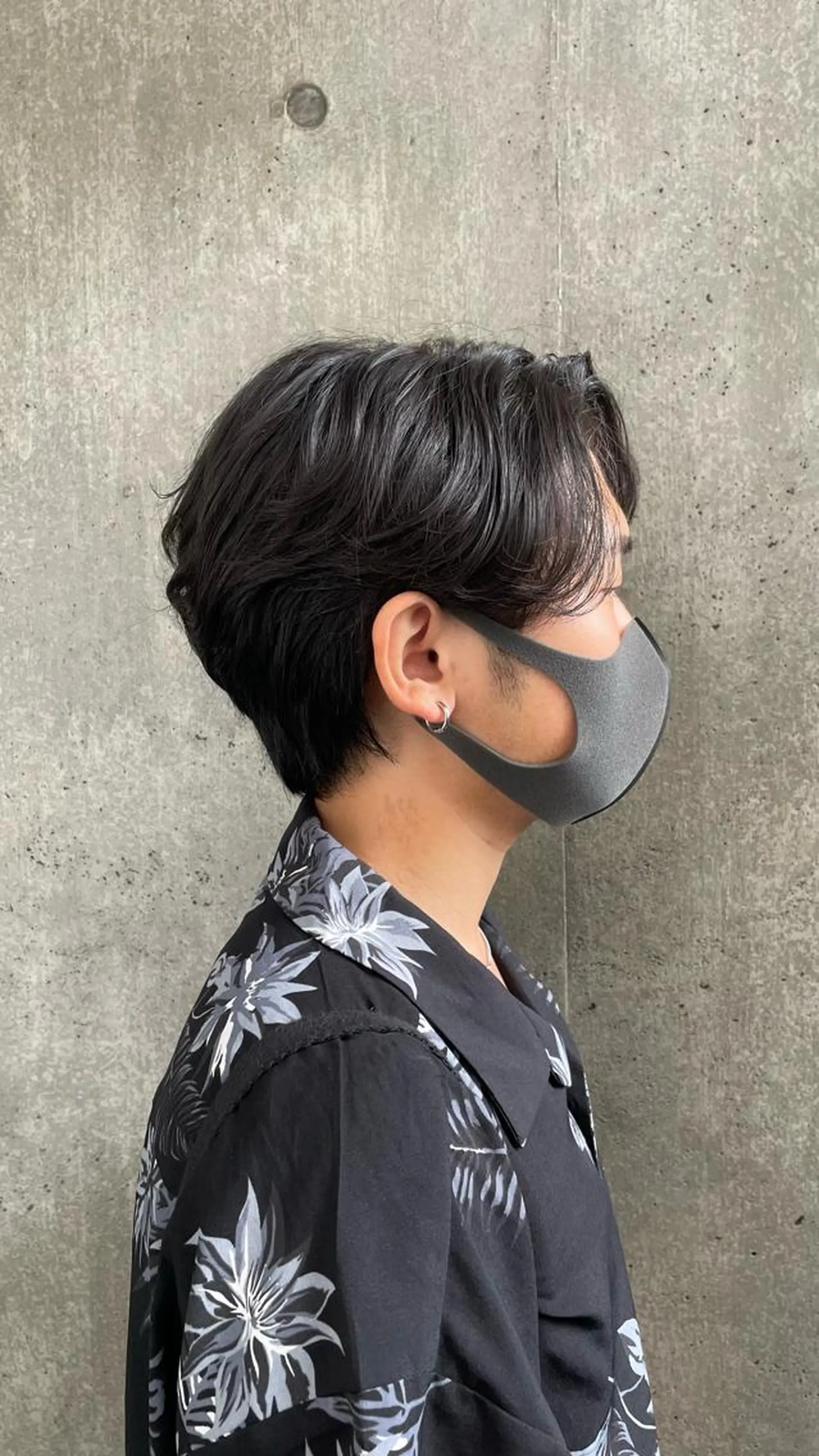 パーマ メンズ もりたみかこ 美容師お休み中のヘアスタイル