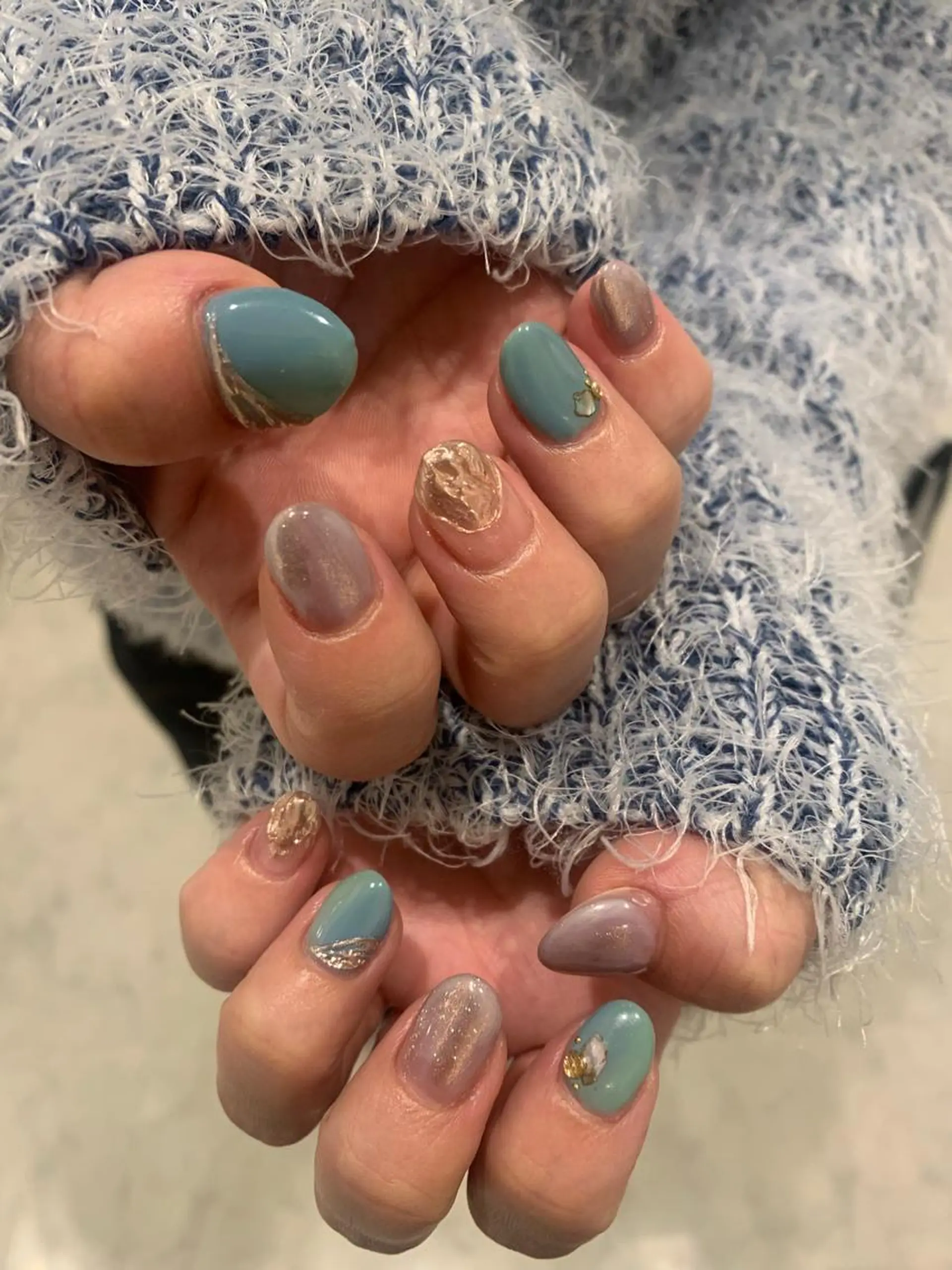 ネイル シンプルネイル SOL　nail イマナカのネイルデザイン