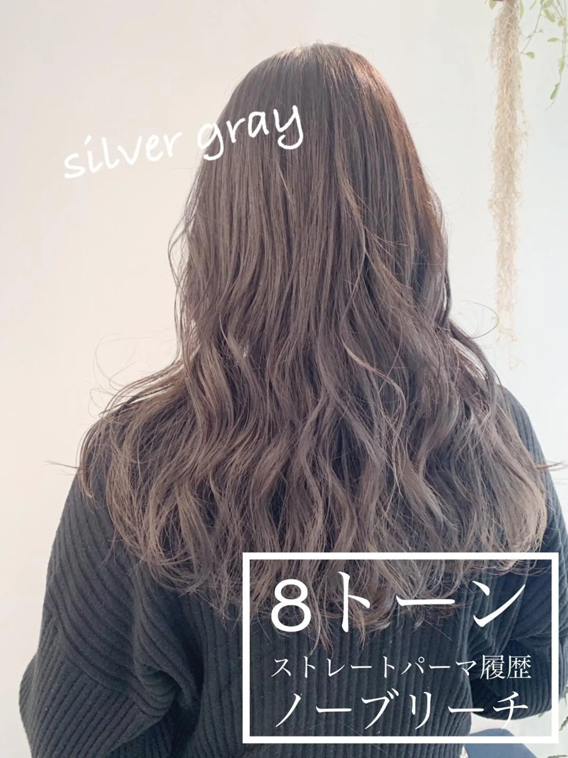 セミロング カラー シルバー 【完全マンツー 恵比寿】佐藤 翔のヘアスタイル