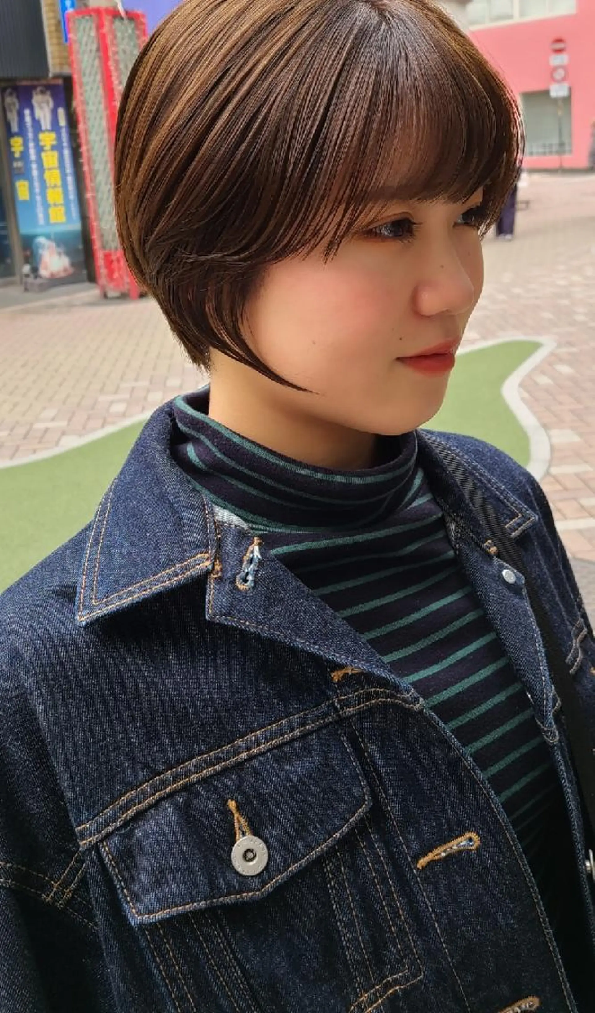 ショート 西田 理沙のヘアスタイル