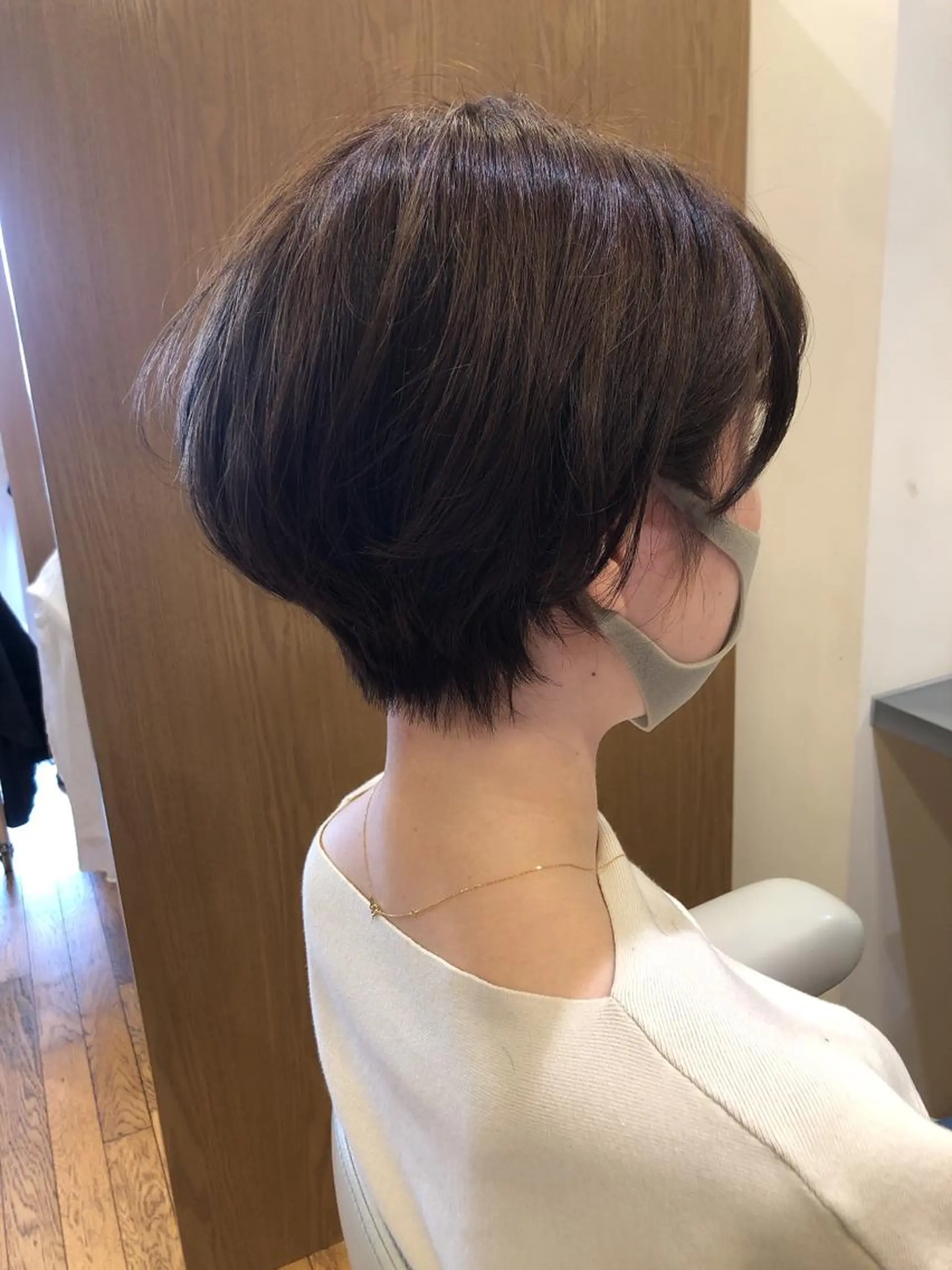 ショート パーマ ヘアアレンジ ショートヘア カット 永井 亜実のヘアスタイル