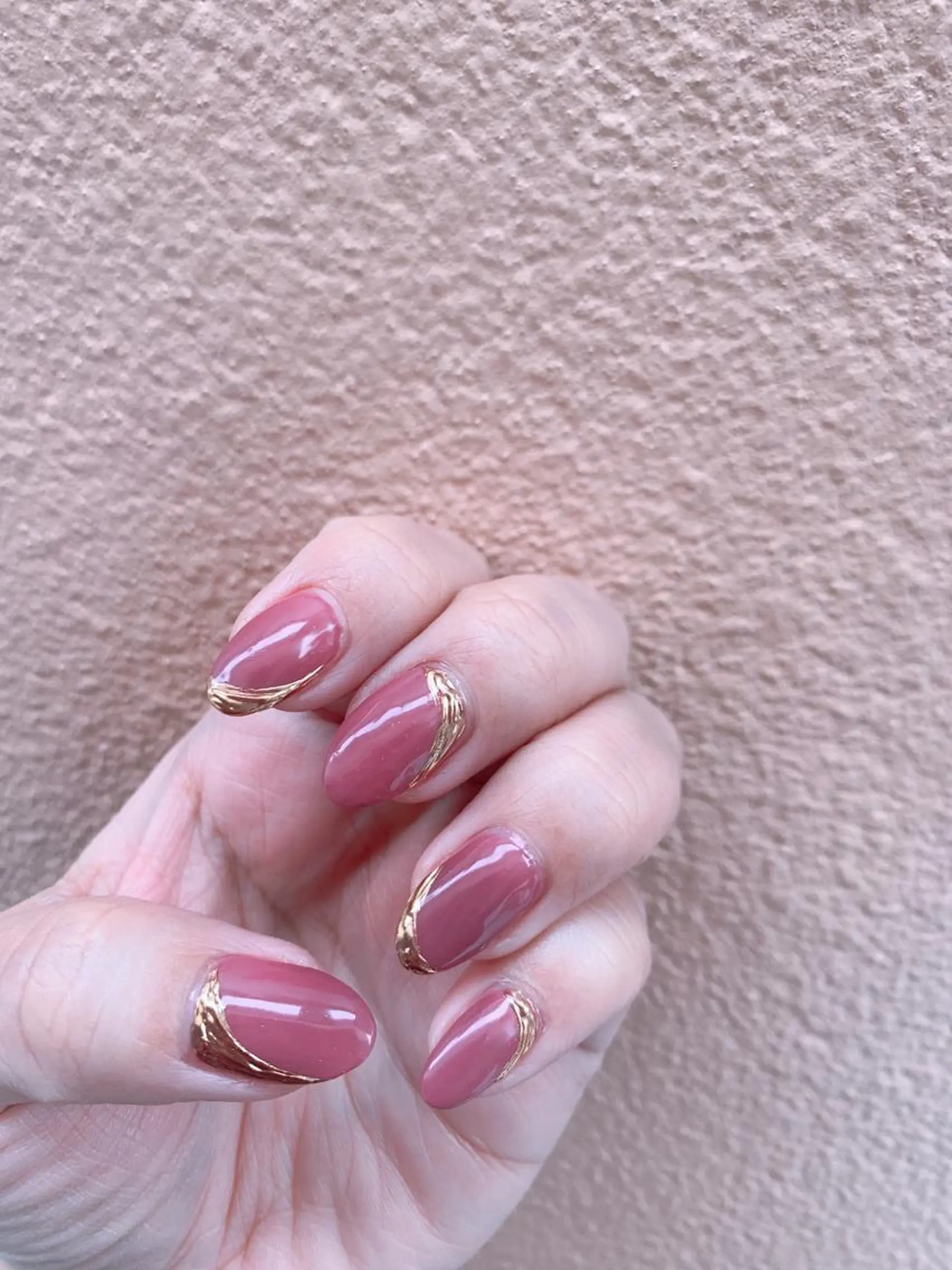 ネイル ワンカラーネイル シンプルネイル 高橋 実和子のマツエク・マツパデザイン