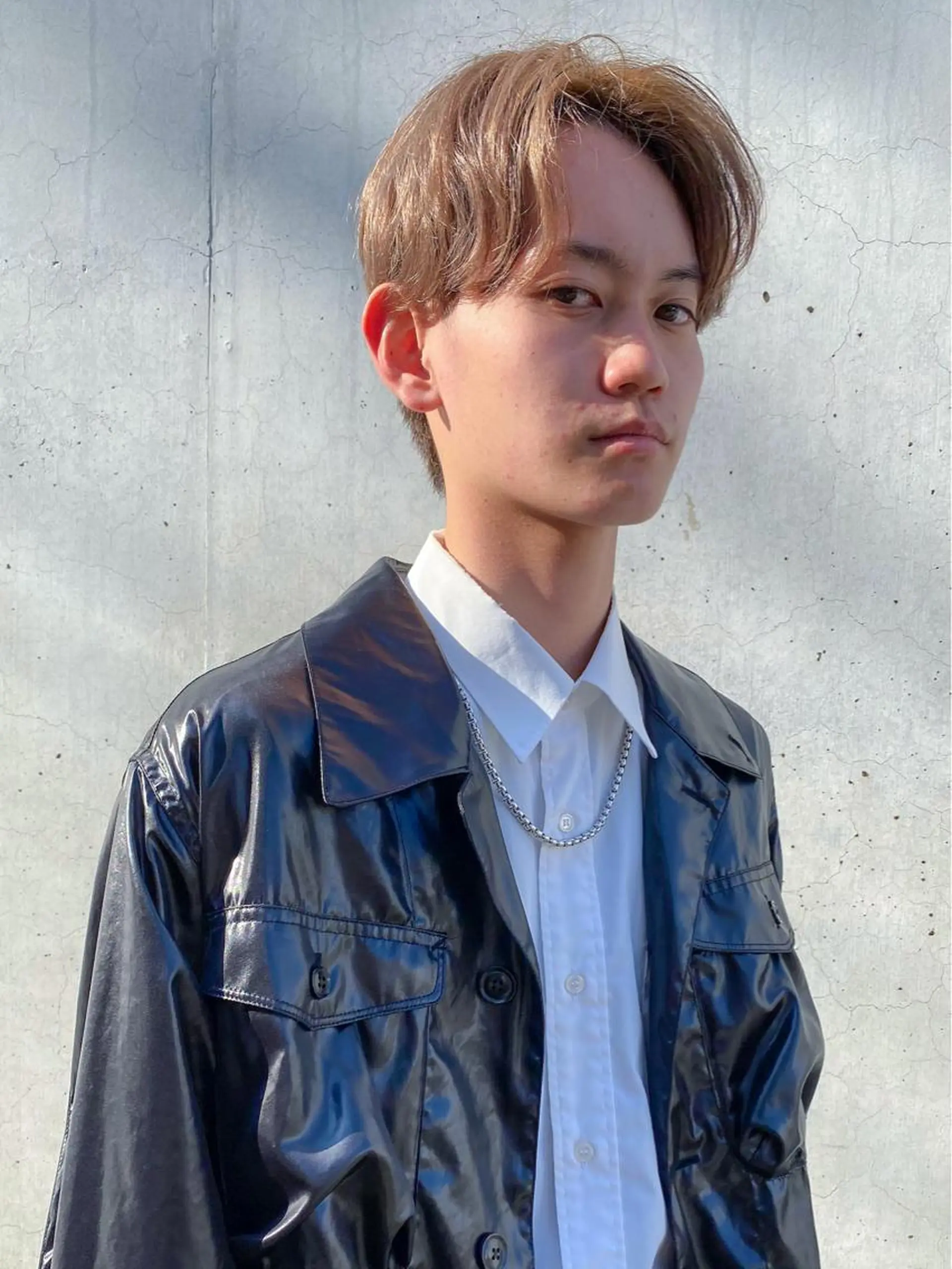 ショート カラー メンズ カット ヘアカラー メンズ/スパイキー ショート/ミツイのヘアスタイル