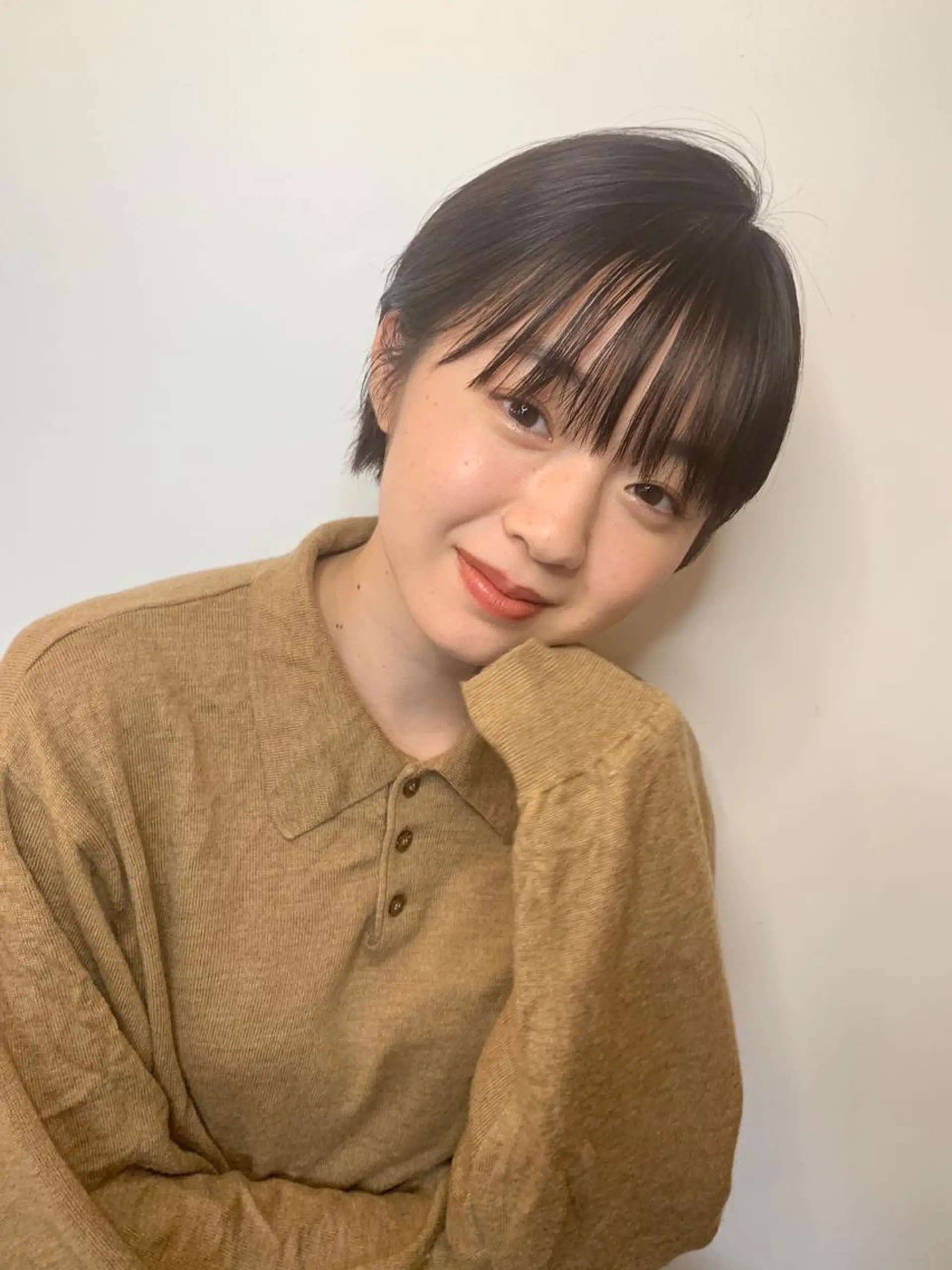 ショート 丸岡 美穂のヘアスタイル