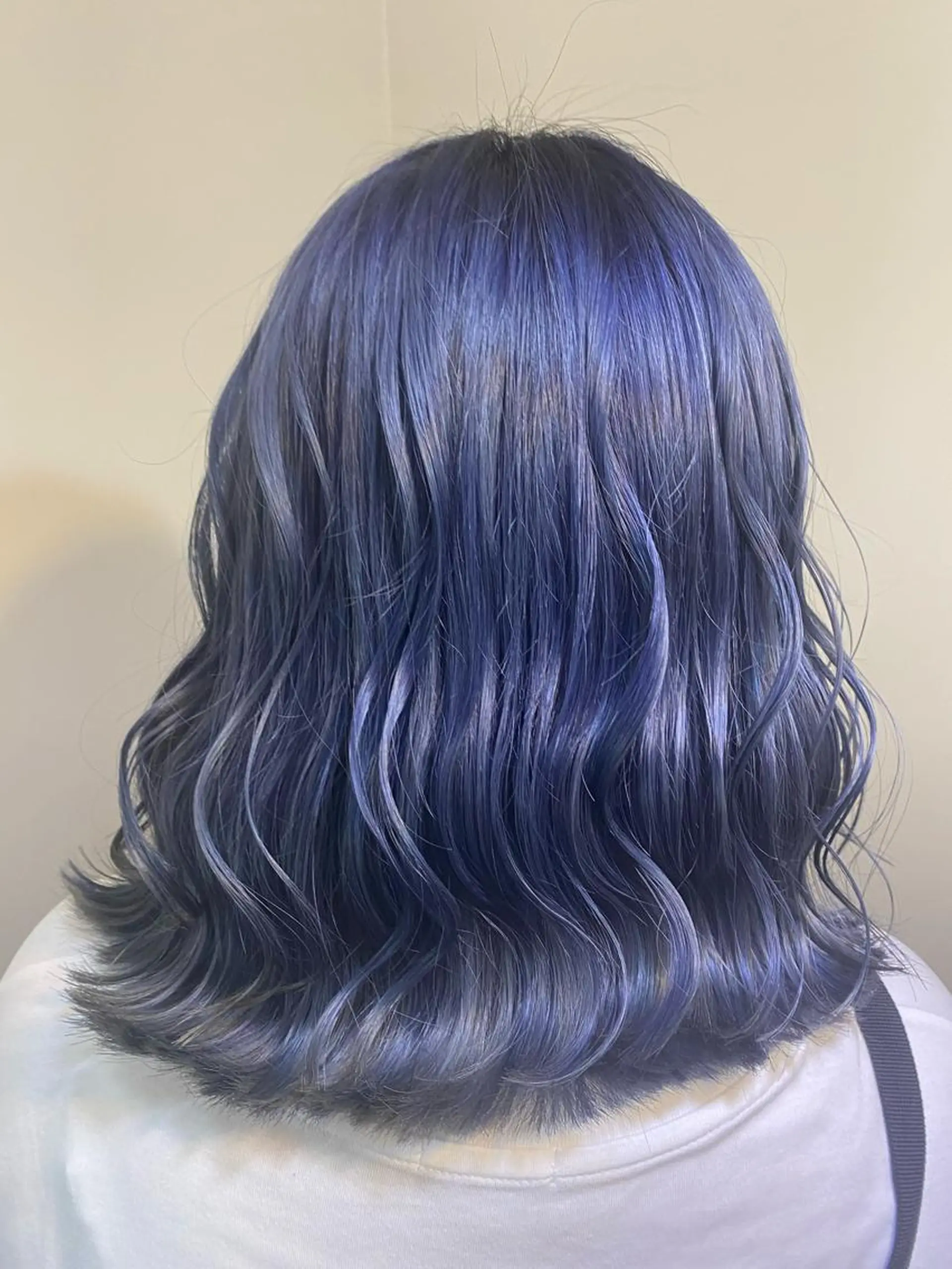 ミディアム カラー ヘアカラー ブリーチ毛対応酸性 ストレート🌈サキのヘアスタイル