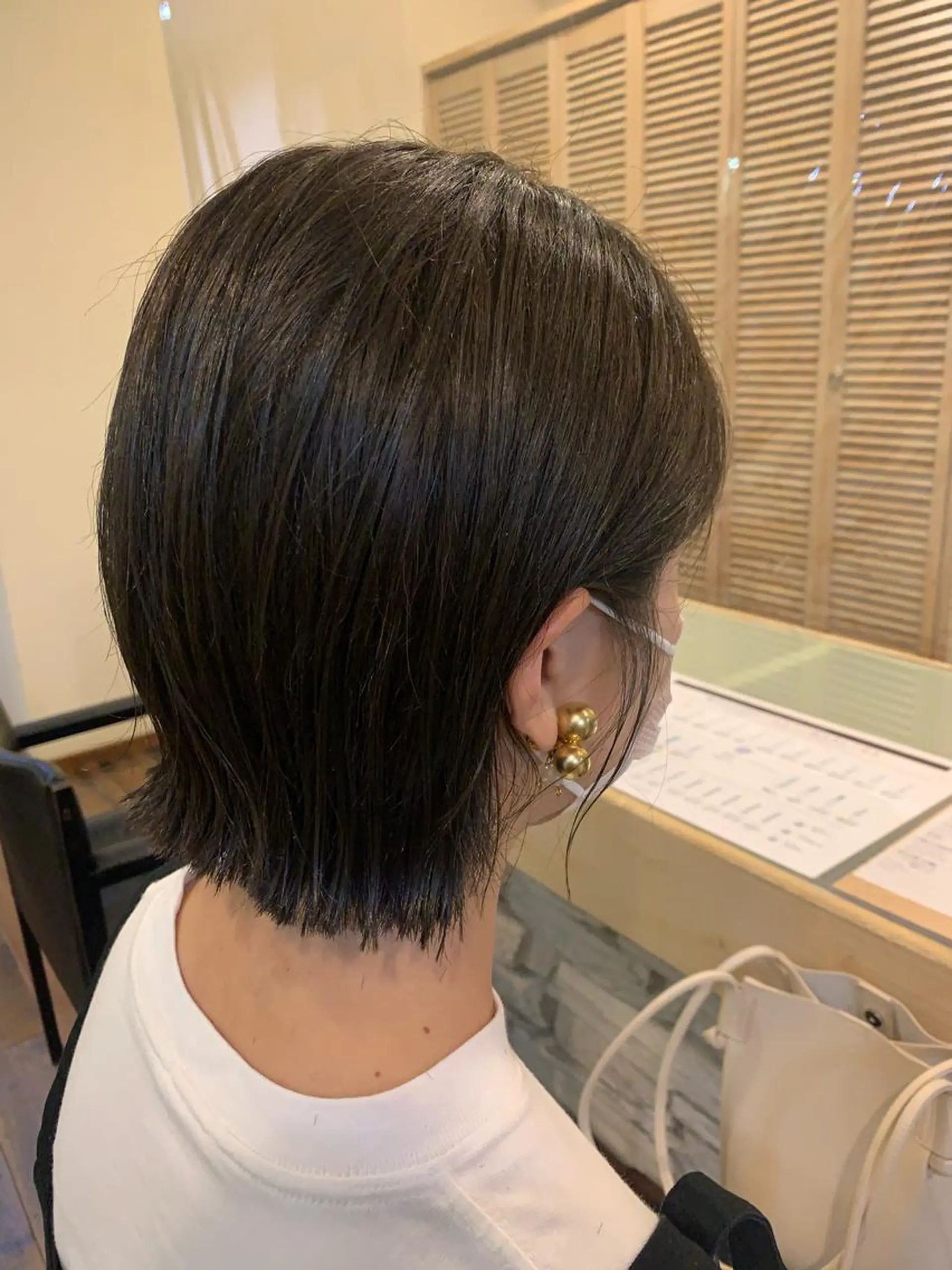 ショート カラー 0:00japon所属・梶原 真帆のヘアスタイル