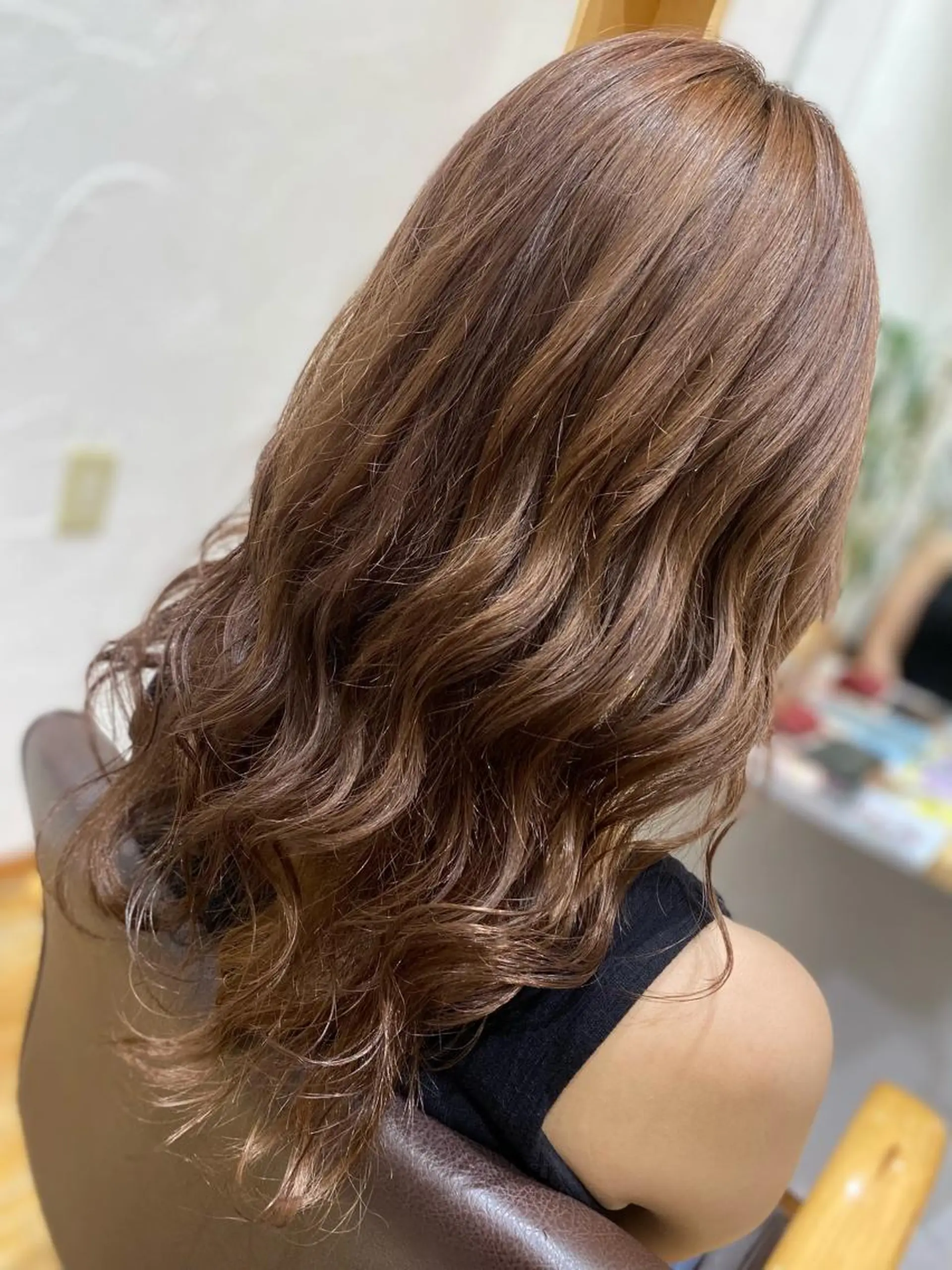 セミロング カラー 堀 大輔のヘアスタイル