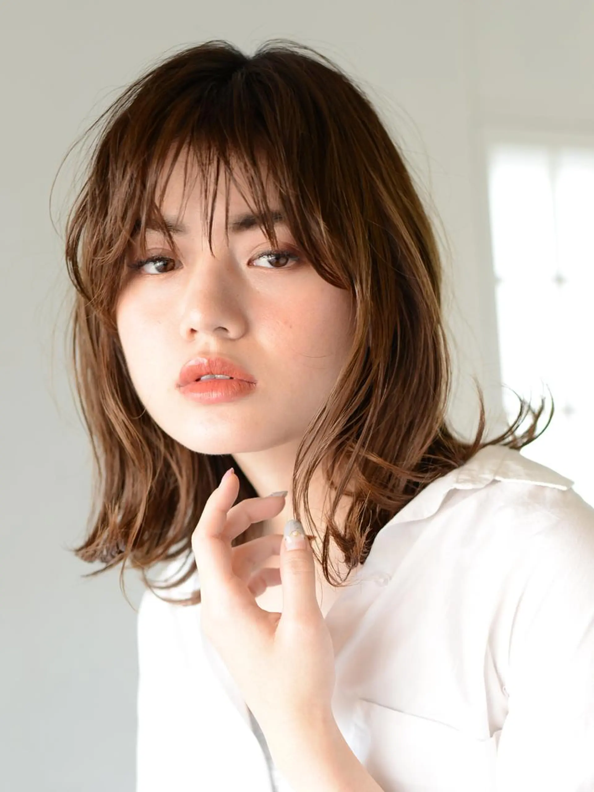 ミディアム お悩み解決美容師🩷 ♠️ベテランそめやのヘアスタイル