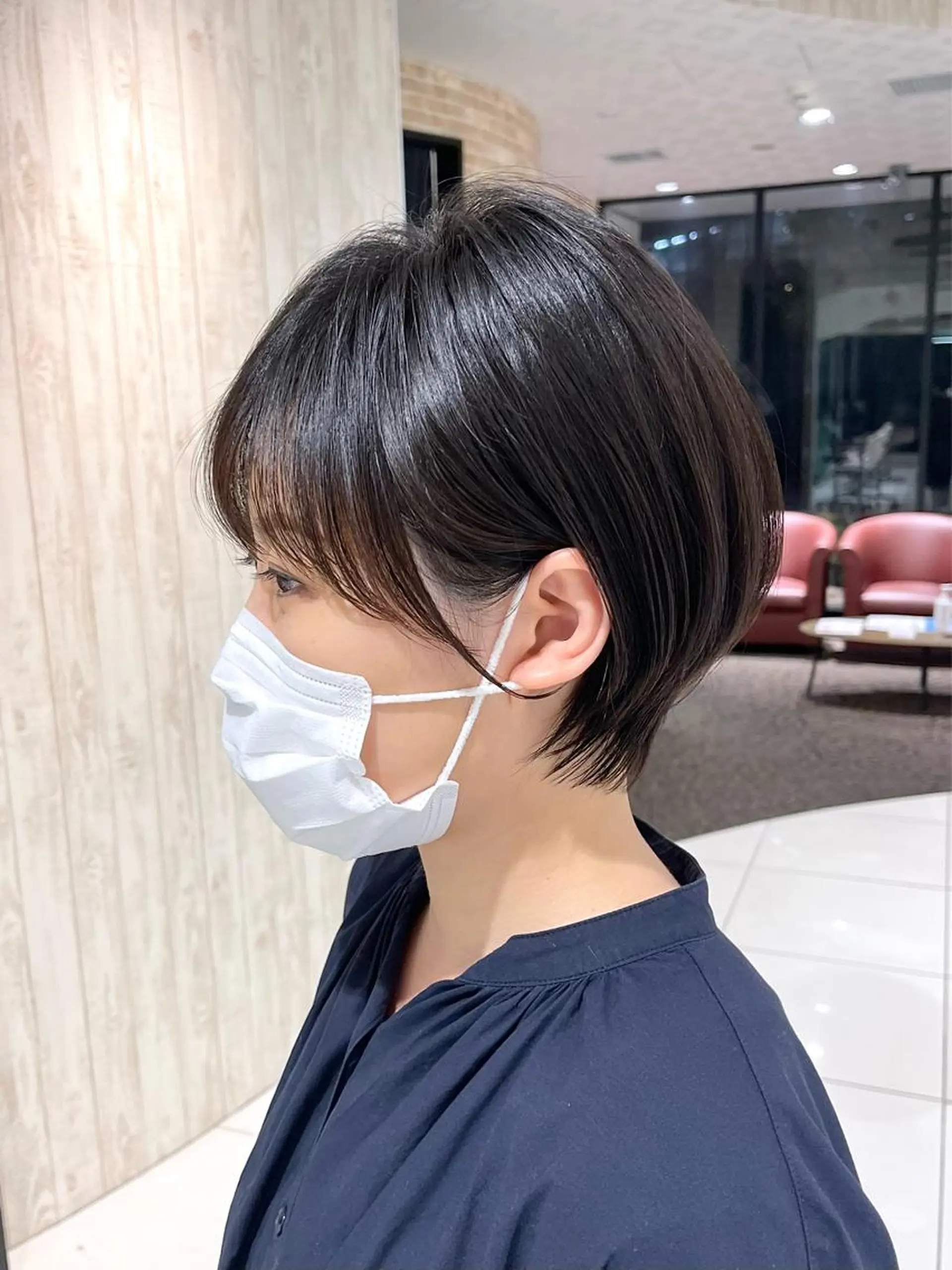 ショート ショートボブ ハンサムショート 丸みショート ボブ ショートヘア 荻窪/ショートヘア✨ ショートボブ長松大哉のヘアスタイル