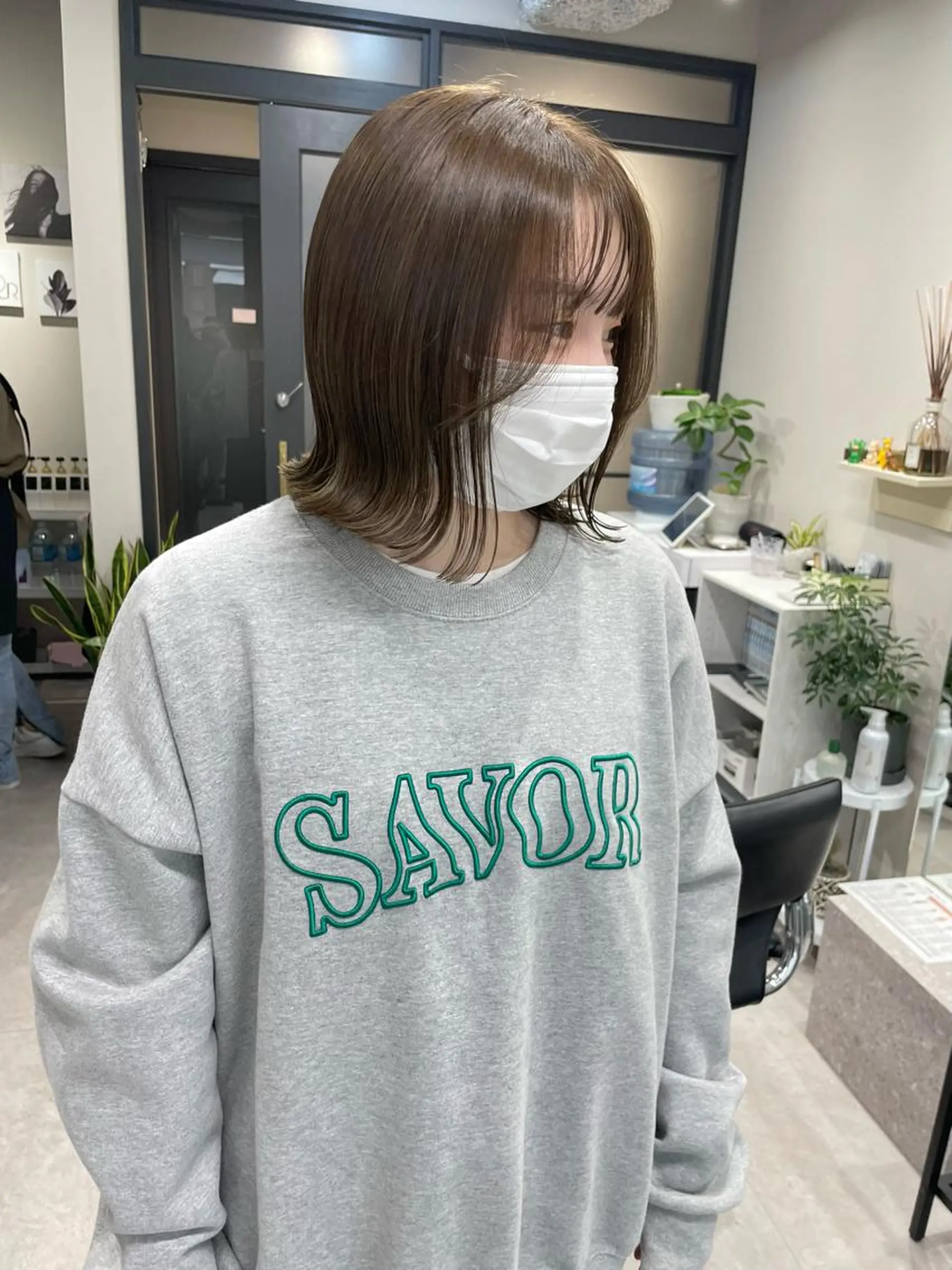 ミディアム ヘアカラー 🌸インナーカラー 🌸藤井春華のヘアスタイル