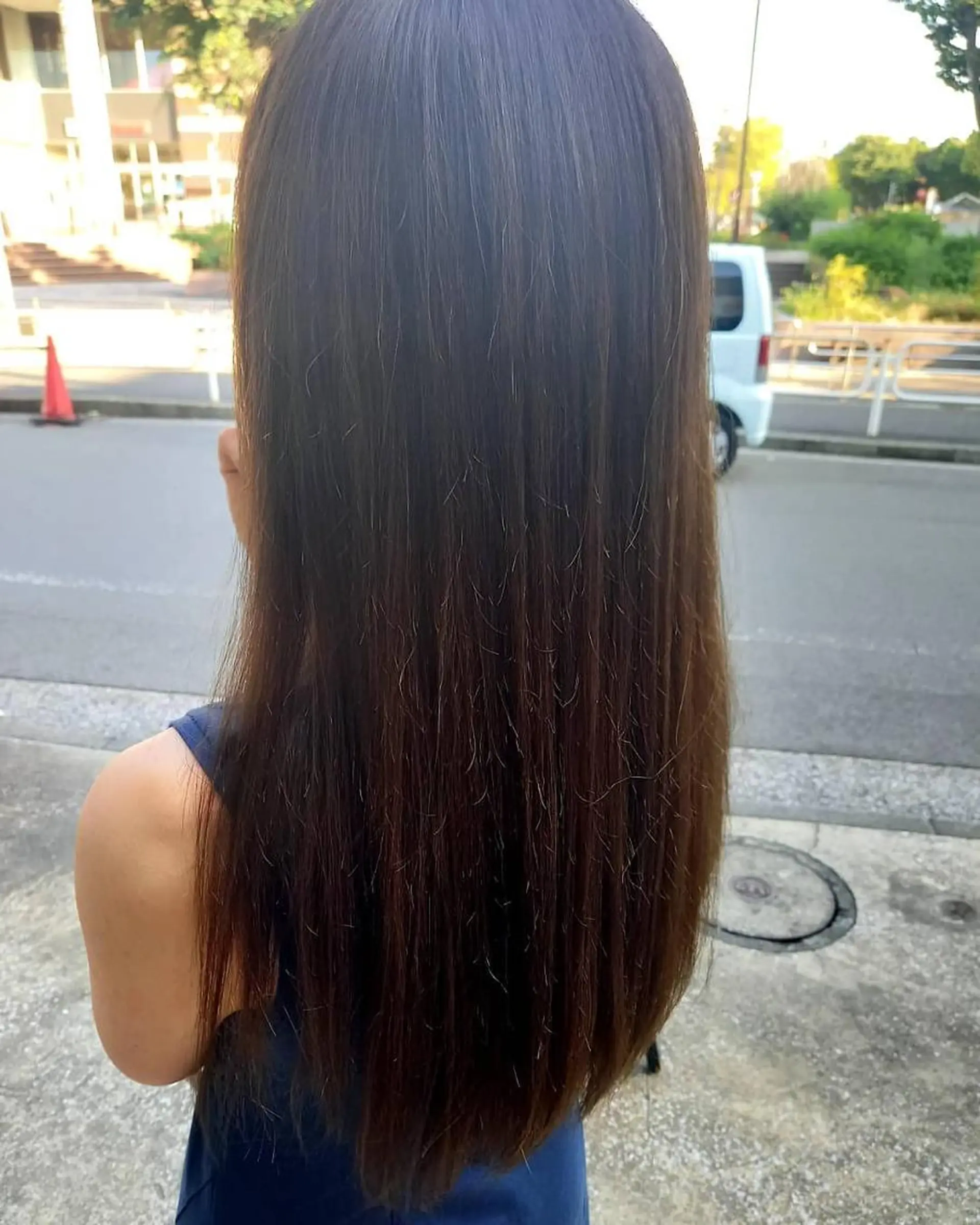 ショート カラー ハイライトカラー インナーカラー ハイライト 髪質改善 justbeauty CiNQのヘアスタイル