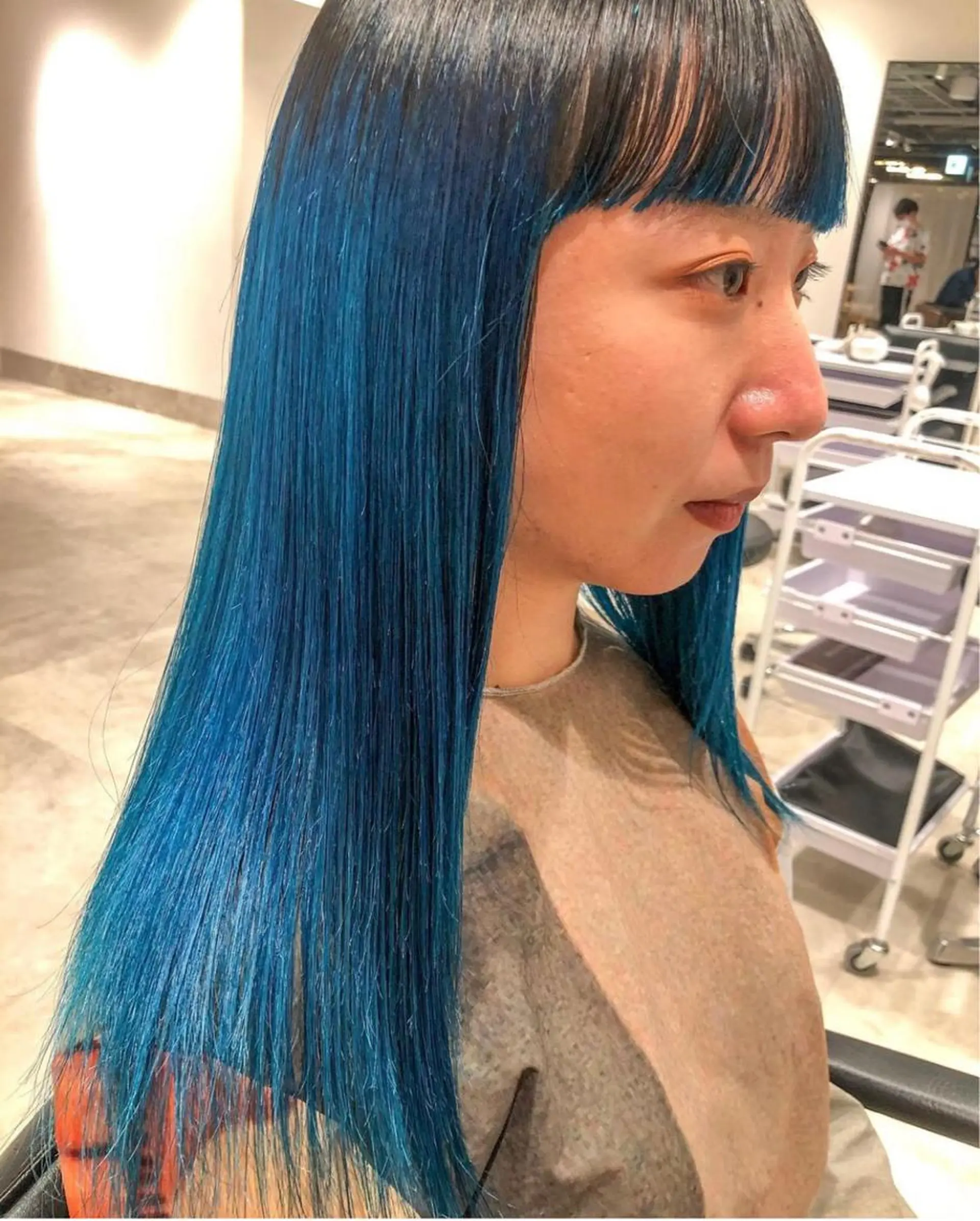 ミディアム カラー ブリーチ ヘアカラー トリートメント センスをお届けします 大谷将生infpのヘアスタイル