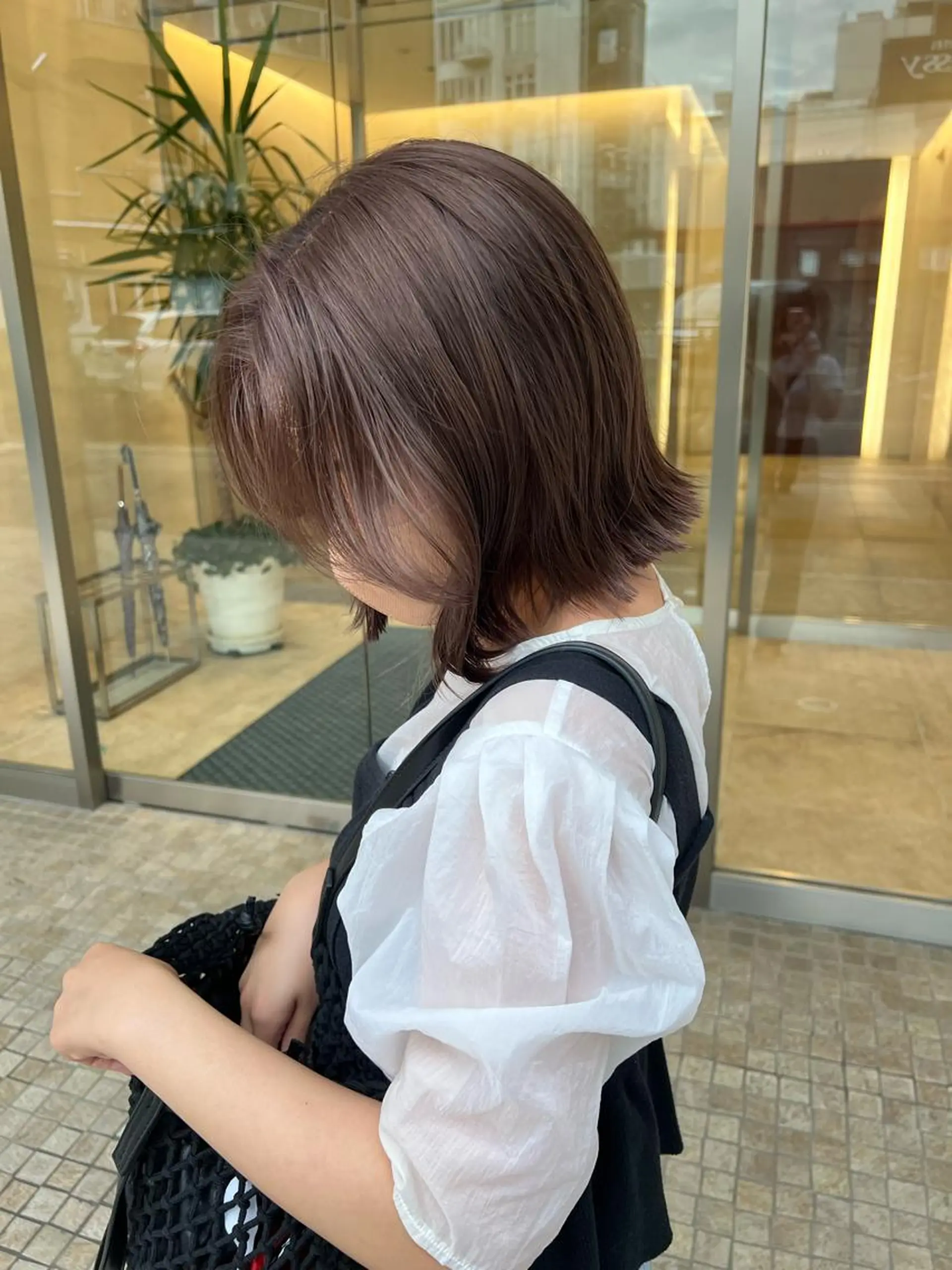 ミディアム カラー vixus  the bay所属・vixus mamiのヘアスタイル