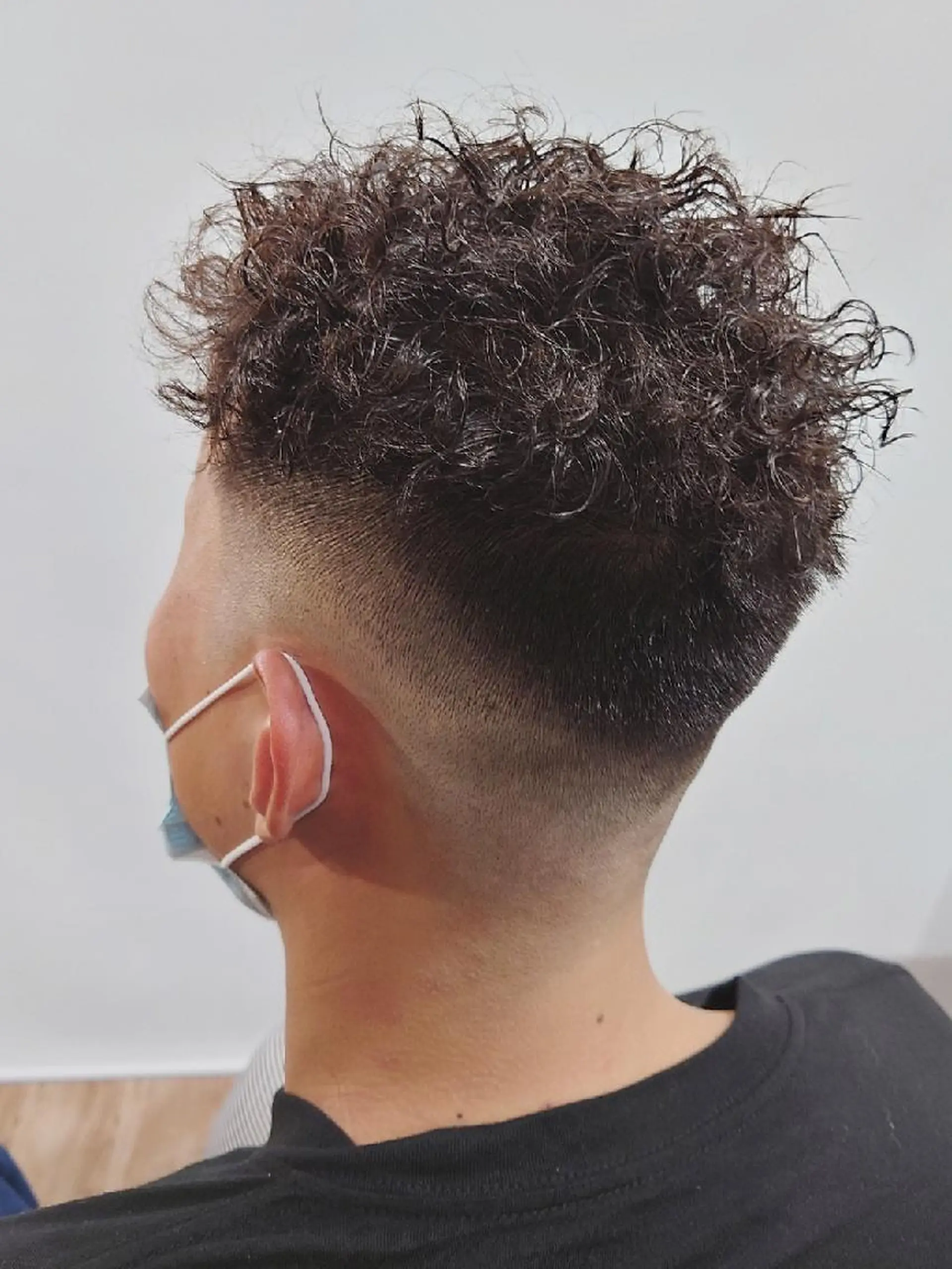 ショート ツイストパーマ 先田 祐介のヘアスタイル