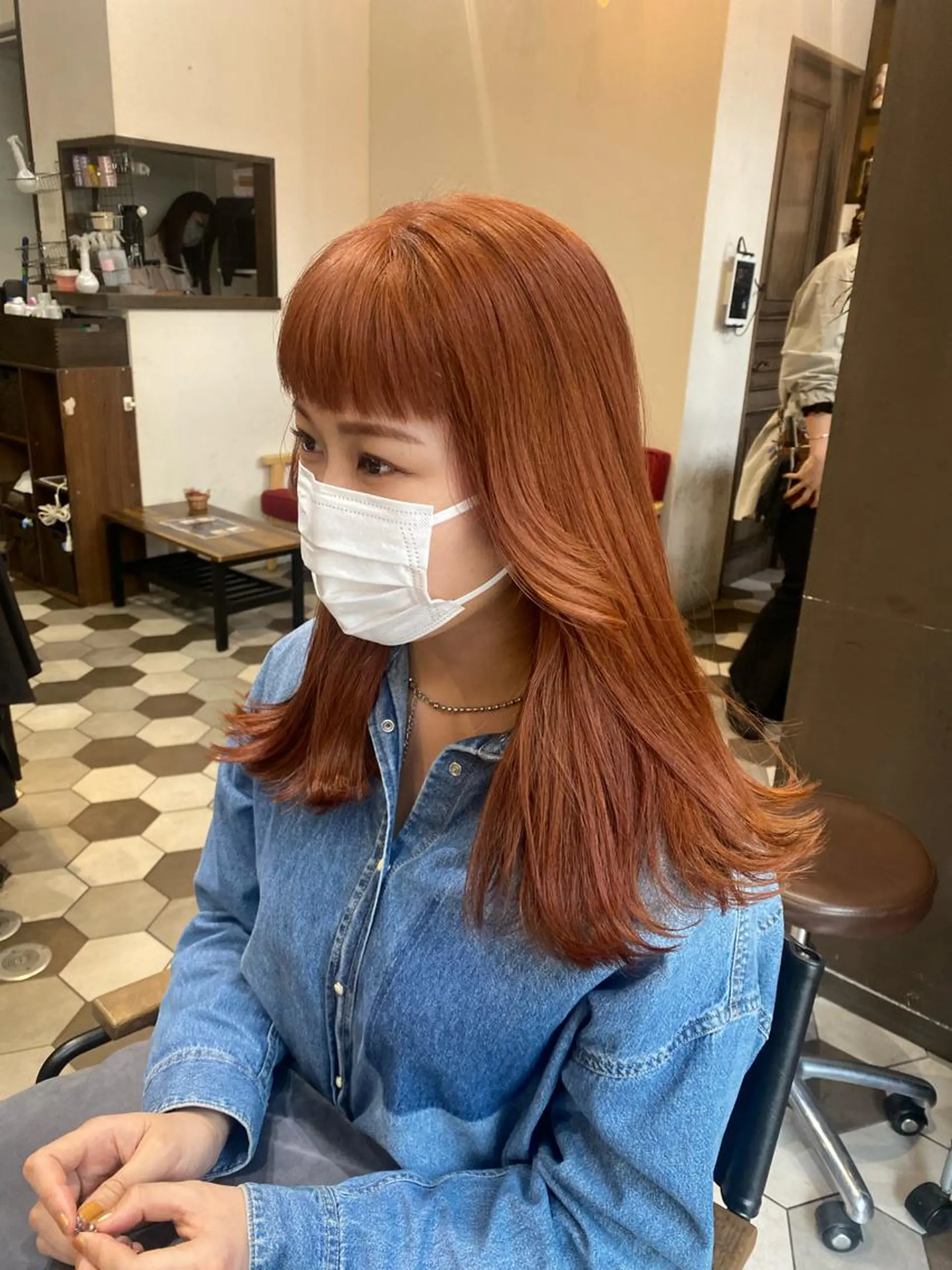 ロング 髪質改善韓国レイヤー SHIORI🦋のヘアスタイル