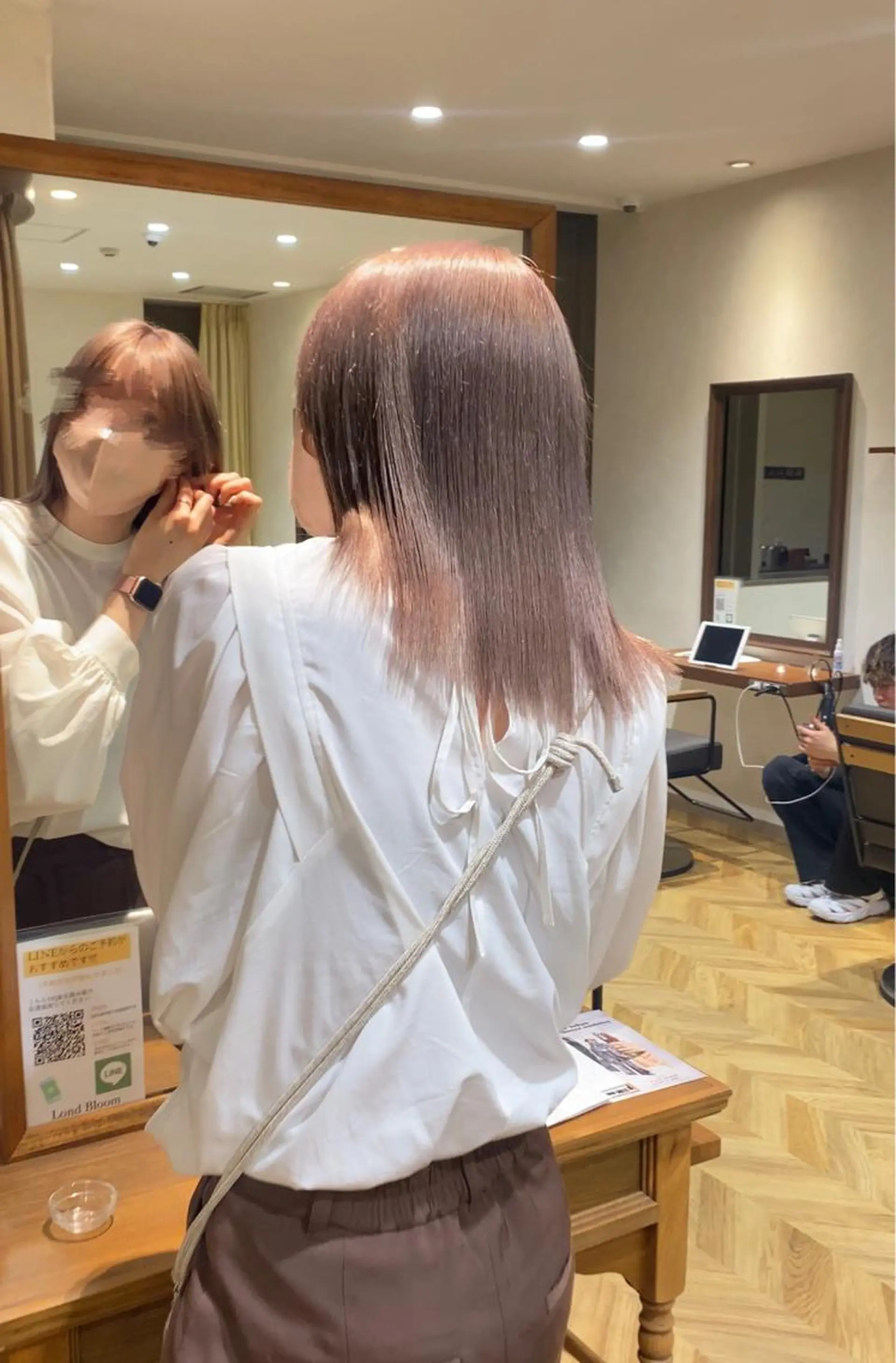 ミディアム 顔周り🇰🇷韓国 レイヤー/モエのヘアスタイル