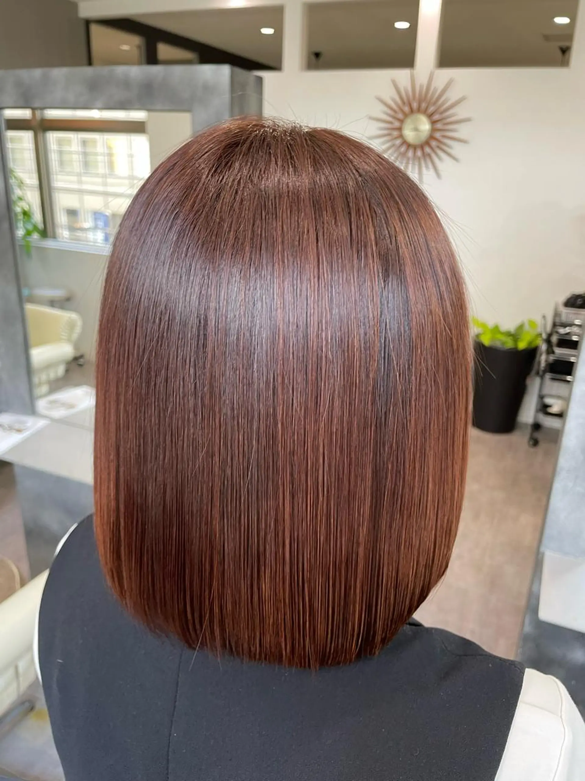 ミディアム カラー トリートメント Merlyosaka 早川未来のヘアスタイル