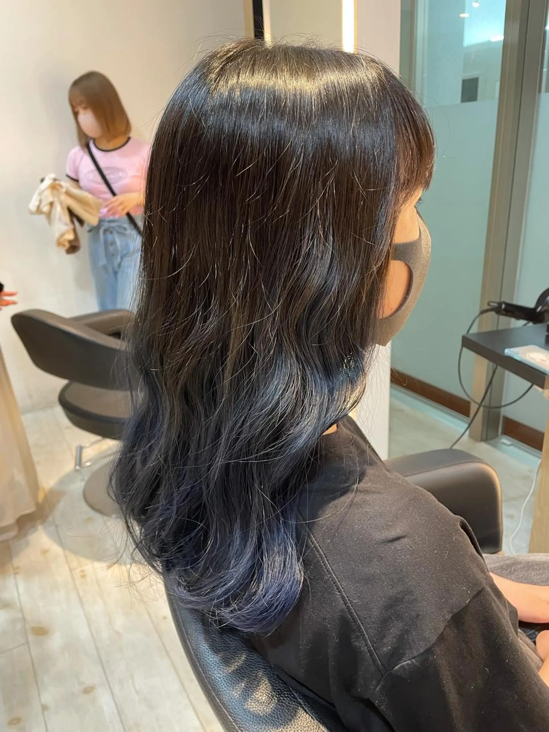 カラー ブルーカラー 緑区/艶髪 🦋柿下のヘアスタイル