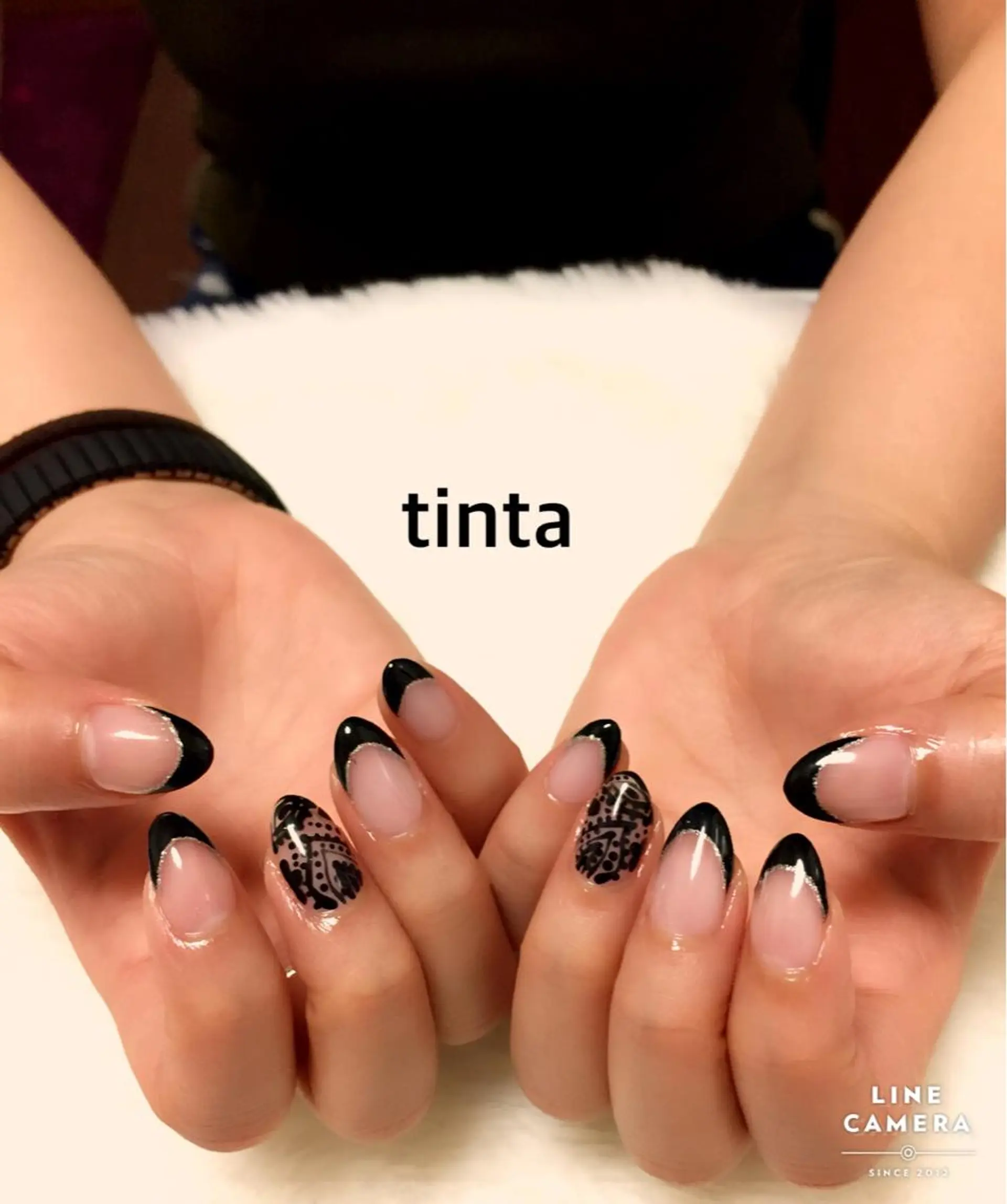 ネイル フレンチネイル ネイルサロン ティンタ所属・馬場 典子のネイルデザイン