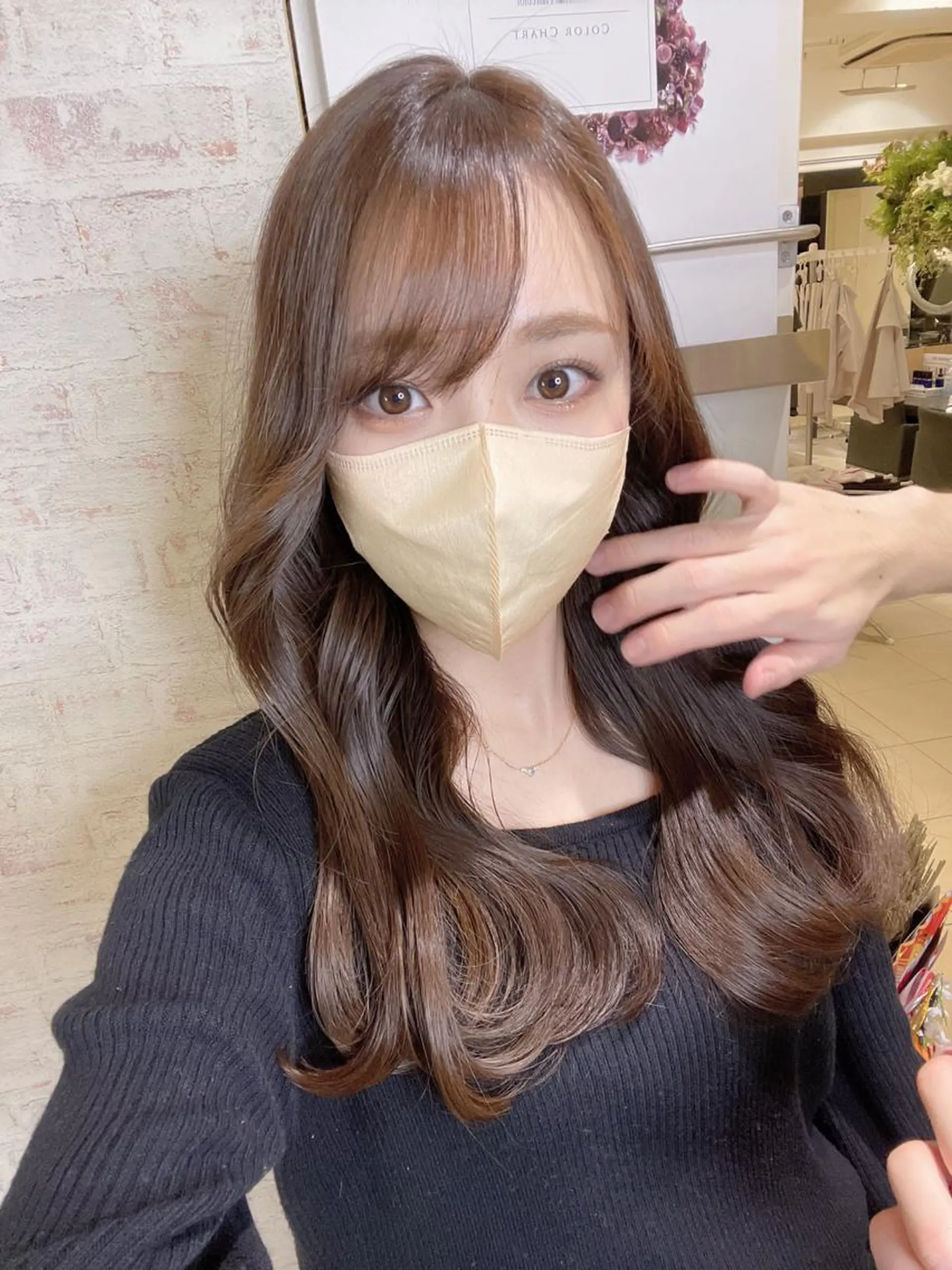 ロング カラー カット ヘアカラー トリートメント 🩵アンブレラカラー 髪質改善　丸尾】のヘアスタイル