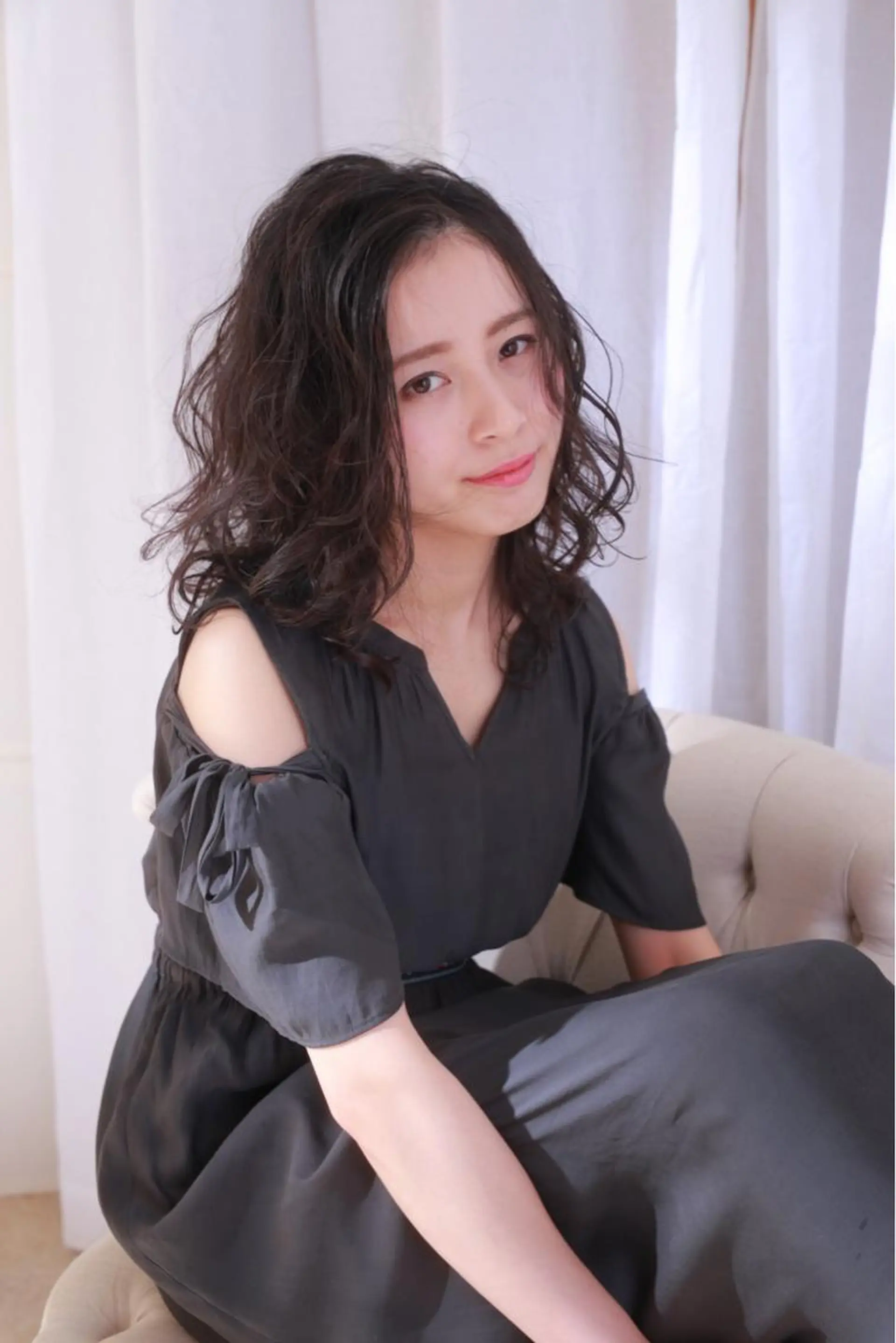 ミディアム カラー レイヤーカット G LUX 清水のマツエク・マツパデザイン