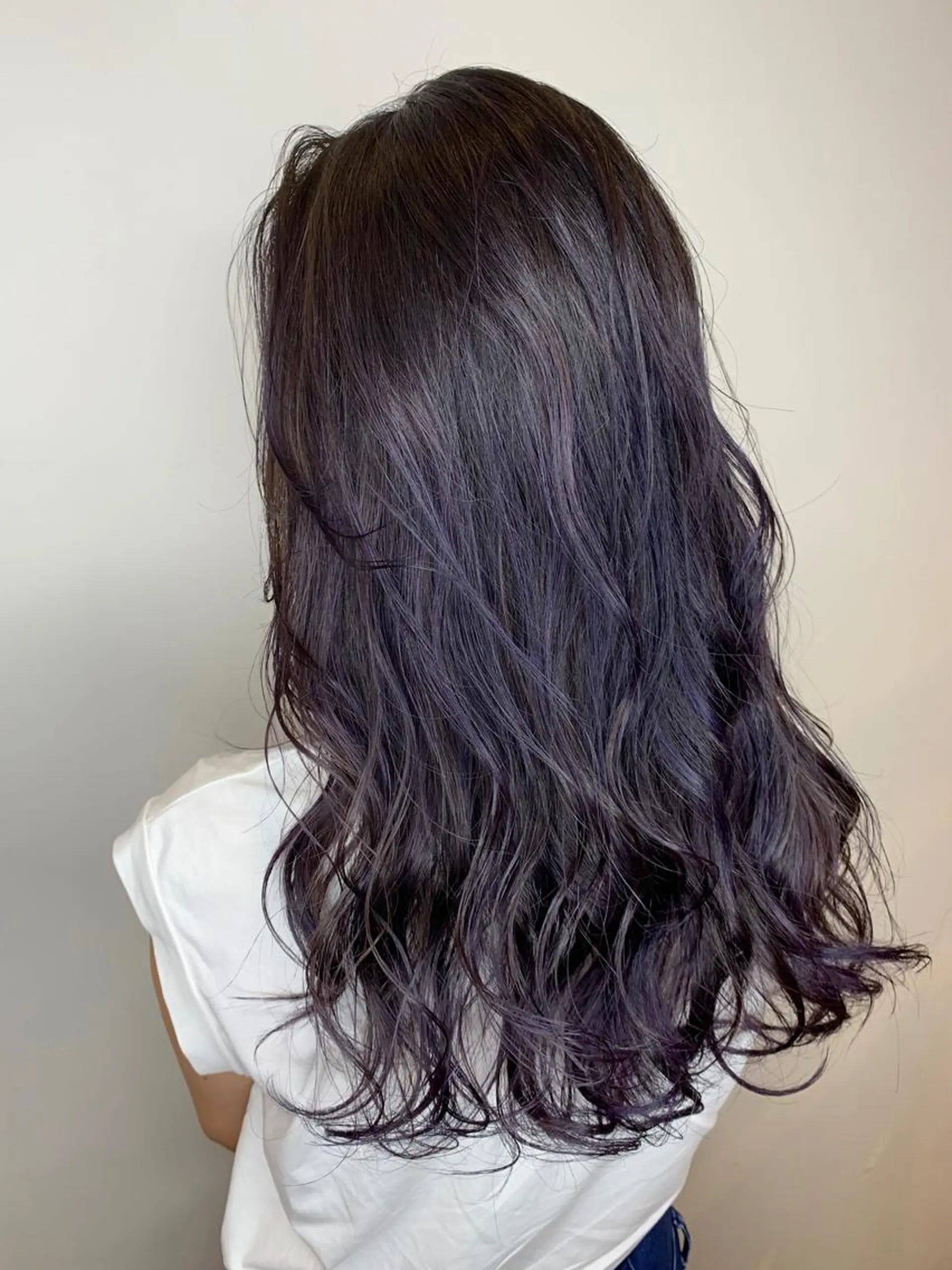 ロング ハイライト シールエクステ♦️ レイヤー♦️福田晃大のヘアスタイル