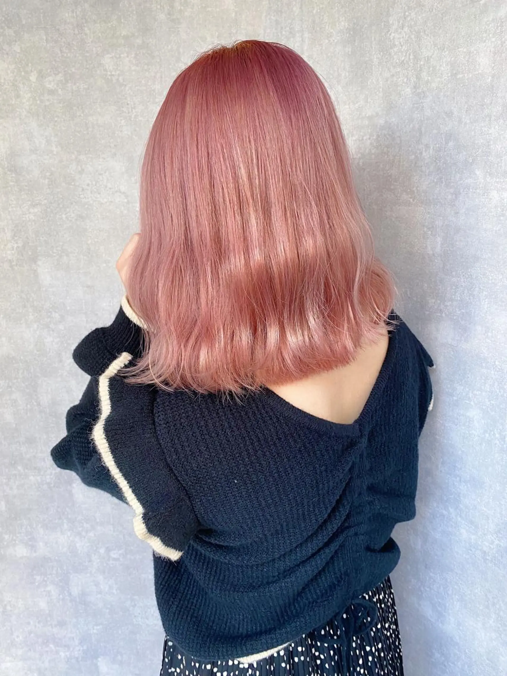 ミディアム カラー カット ヘアカラー トリートメント 入江 允のヘアスタイル