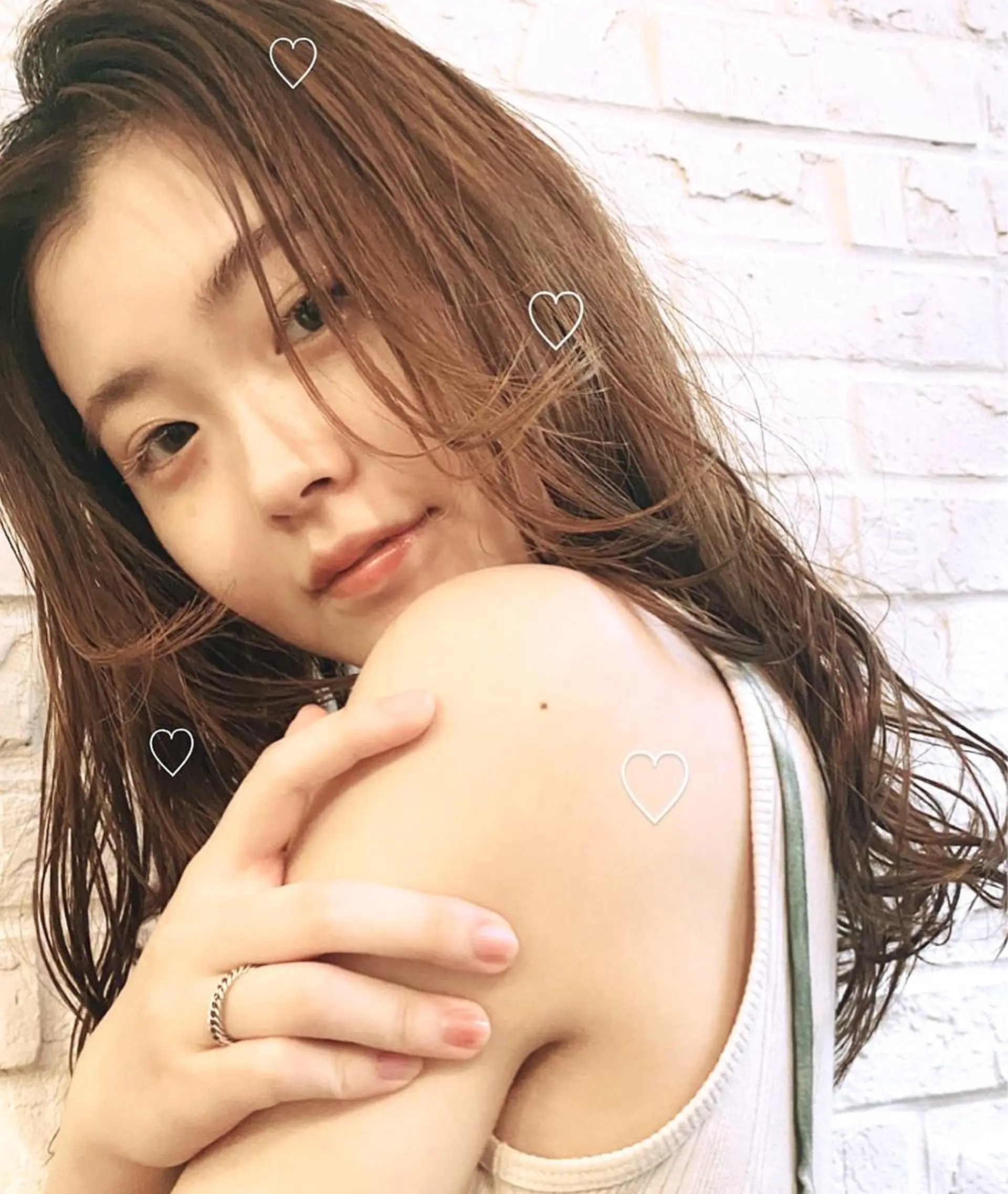 ロング カラー パーマ sakamoto sayaのヘアスタイル