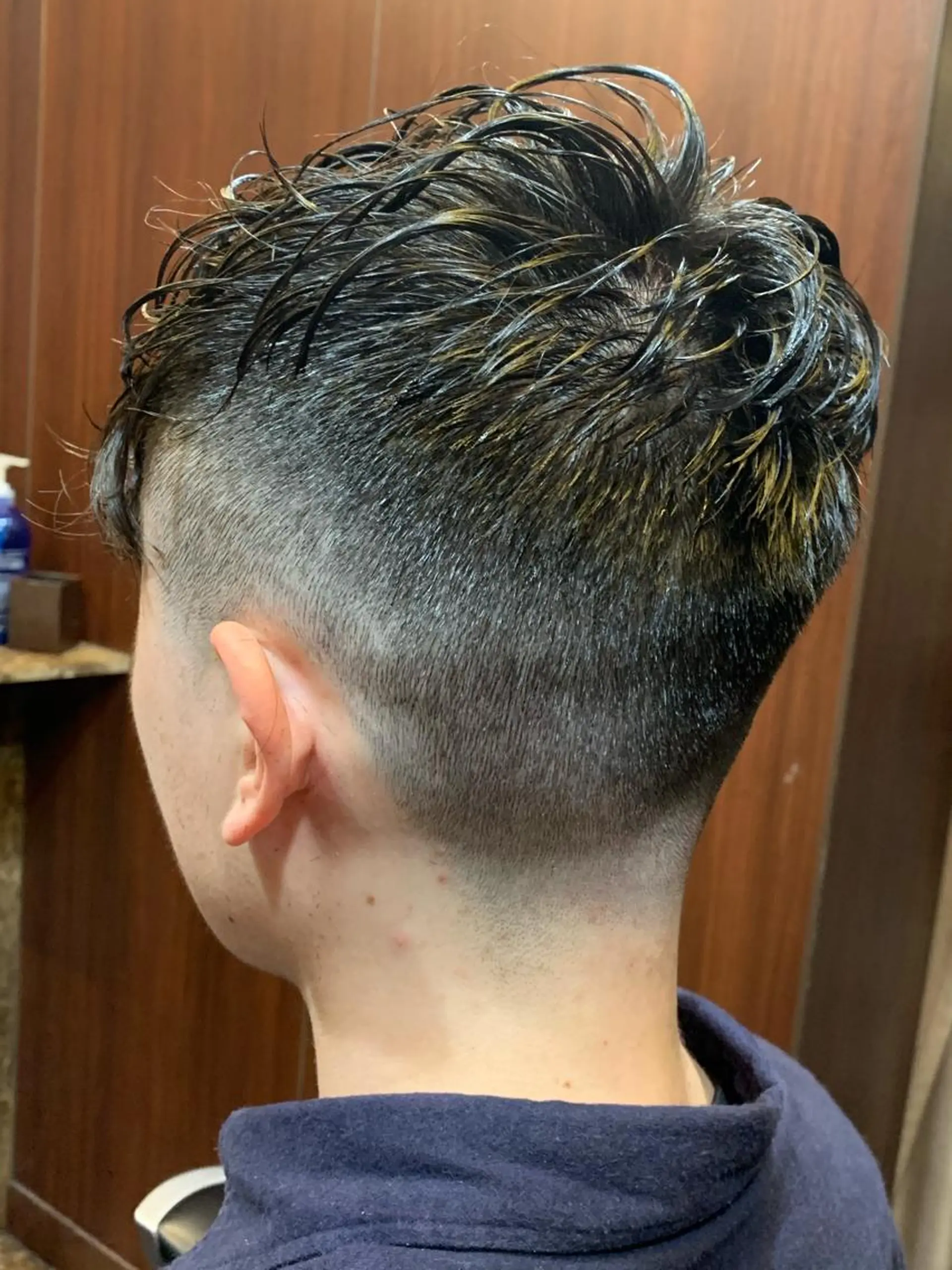 ショート メンズ 羽木 隆徒のヘアスタイル