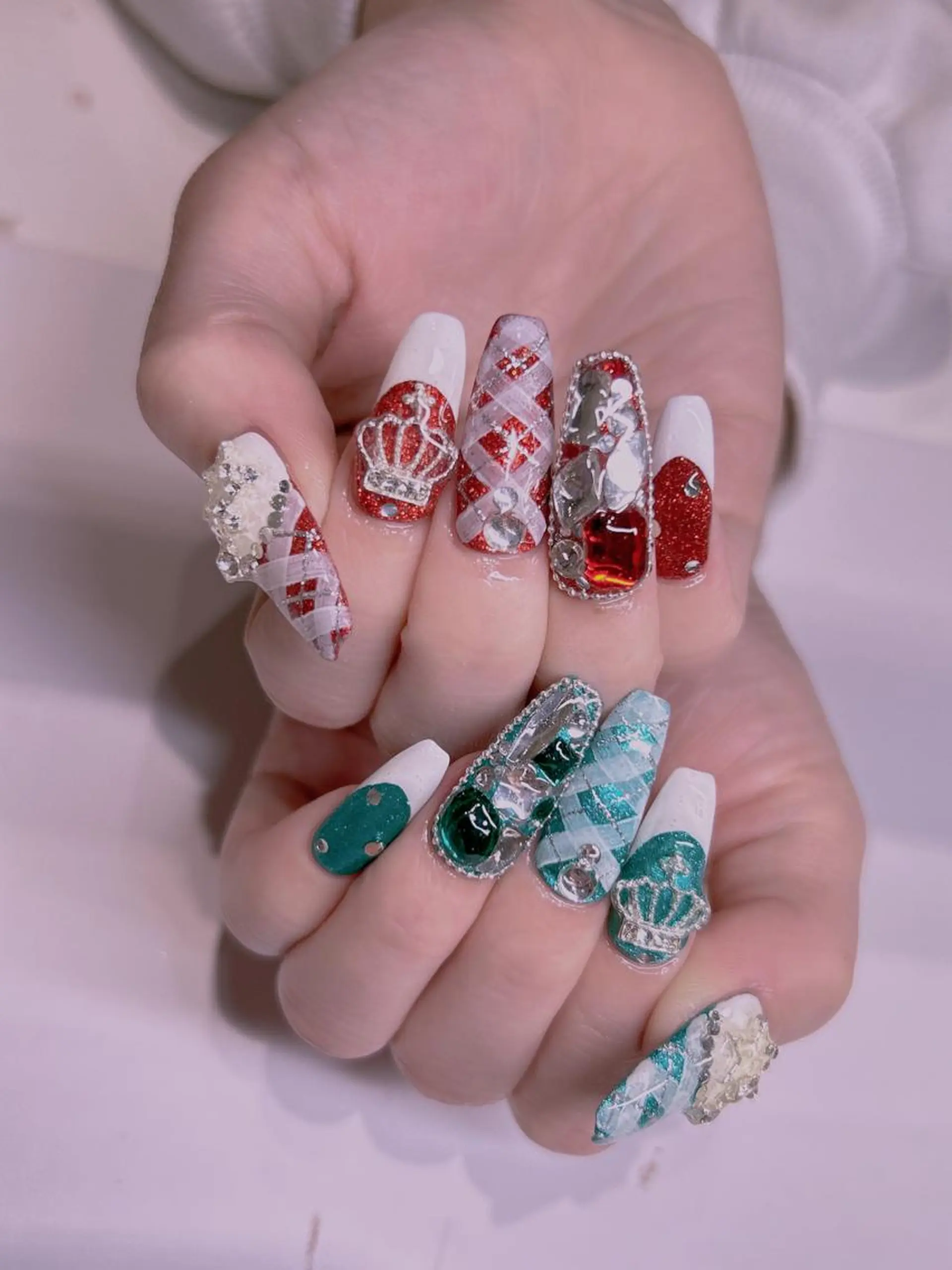 ネイル ハンドネイル 長さだし専門店 M2　rikaのネイルデザイン