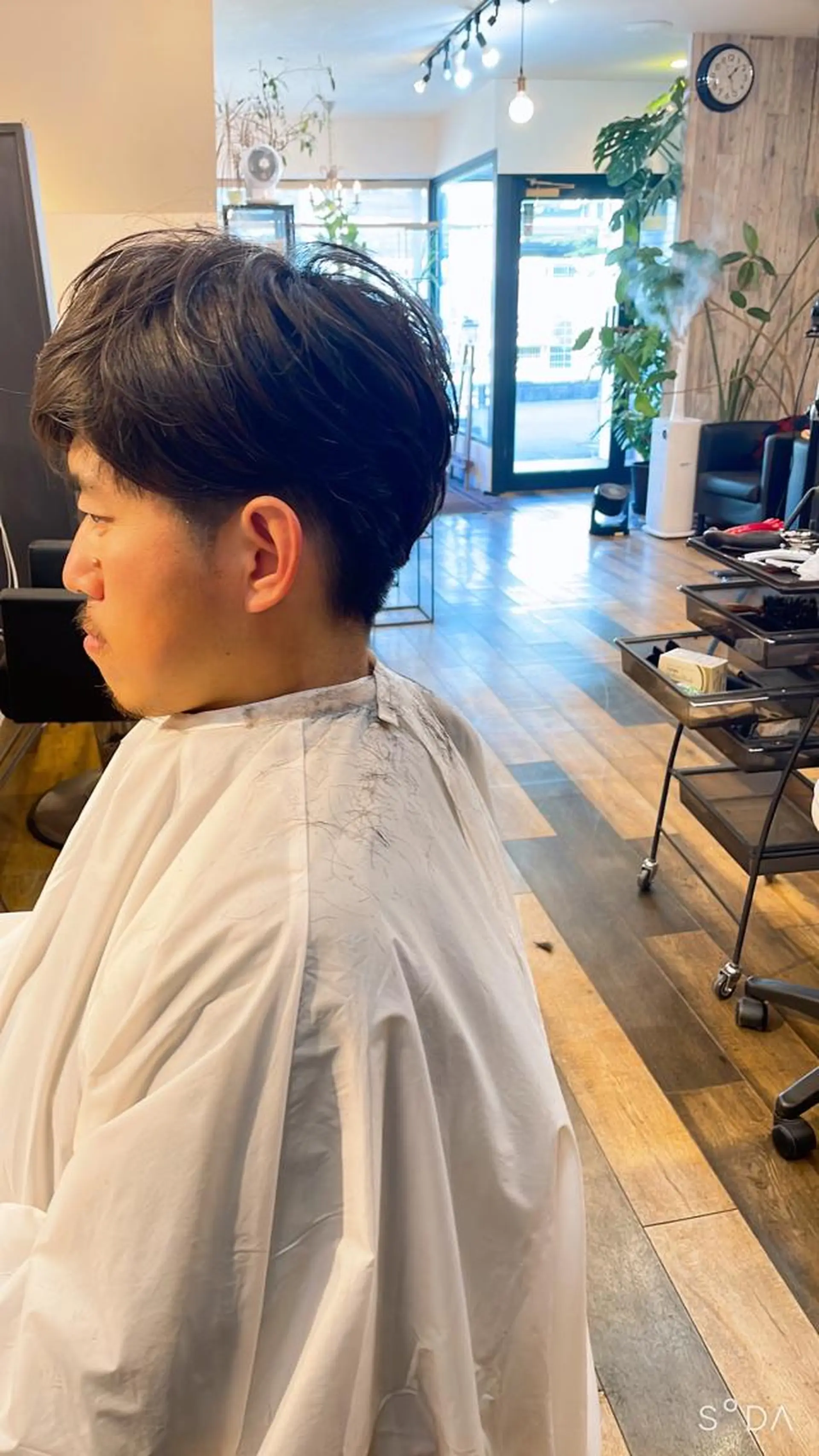 メンズ ツーブロック ひばりヶ丘美容室 カット石井里佳のヘアスタイル