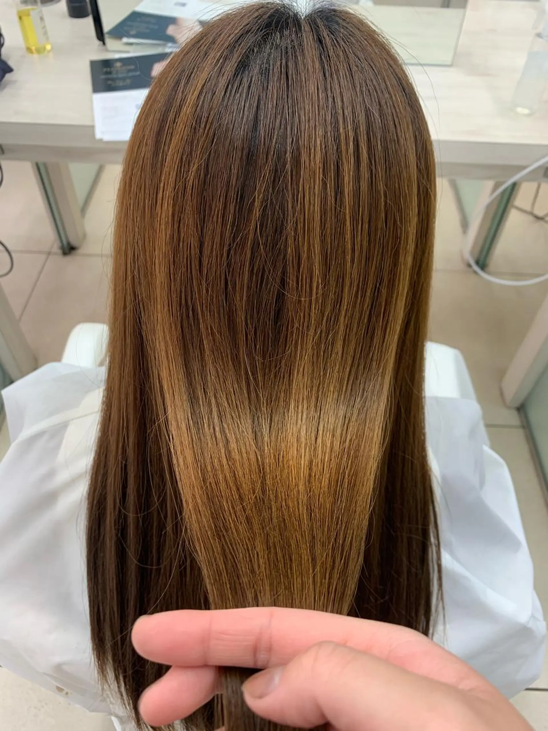 ロング 髪質改善 トリートメント ✂︎レディース のメンズカット屋さんのヘアスタイル