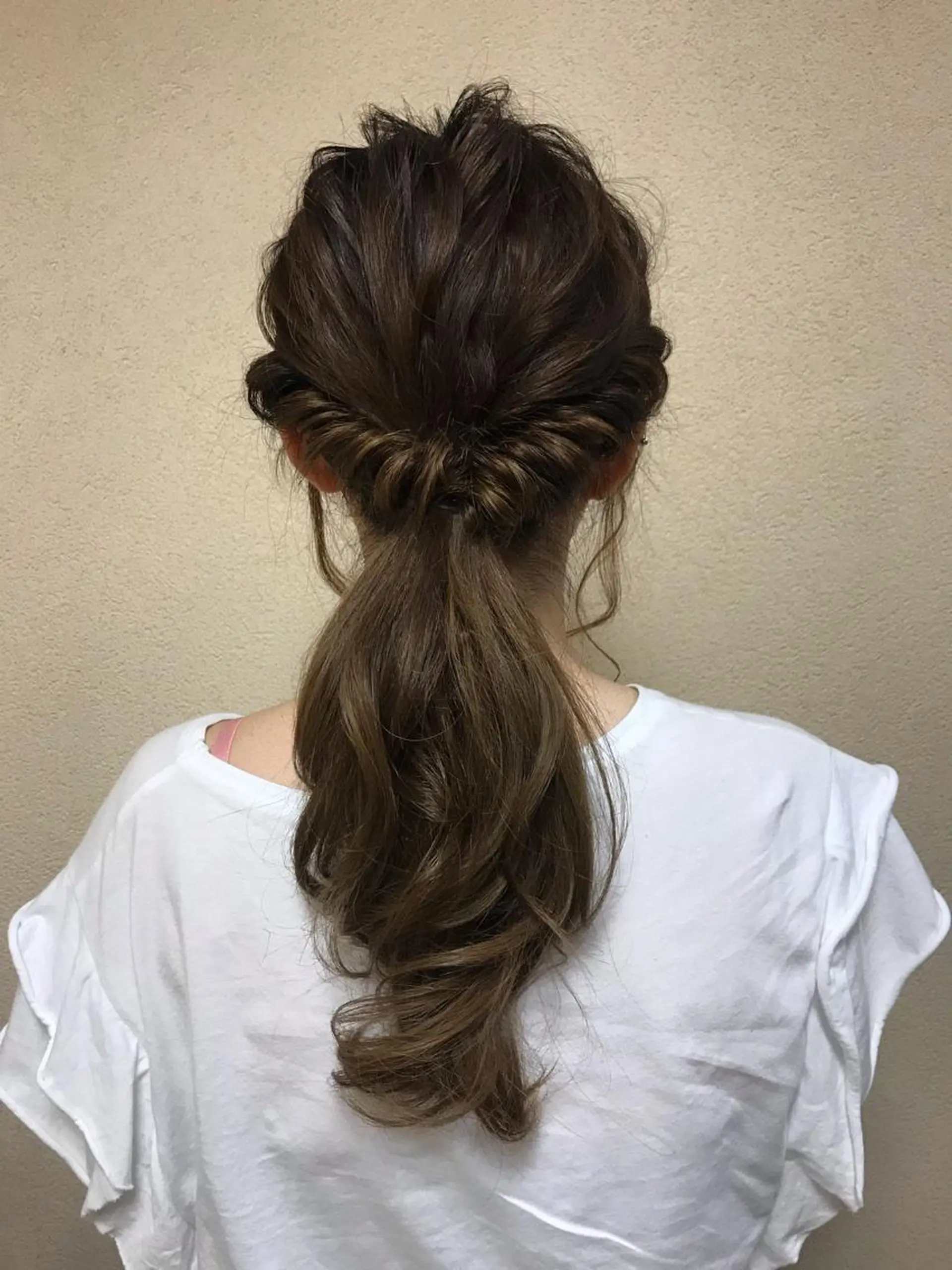 ヘアアレンジ 透明感カラー・ 髪質改善🩵イケダのヘアスタイル