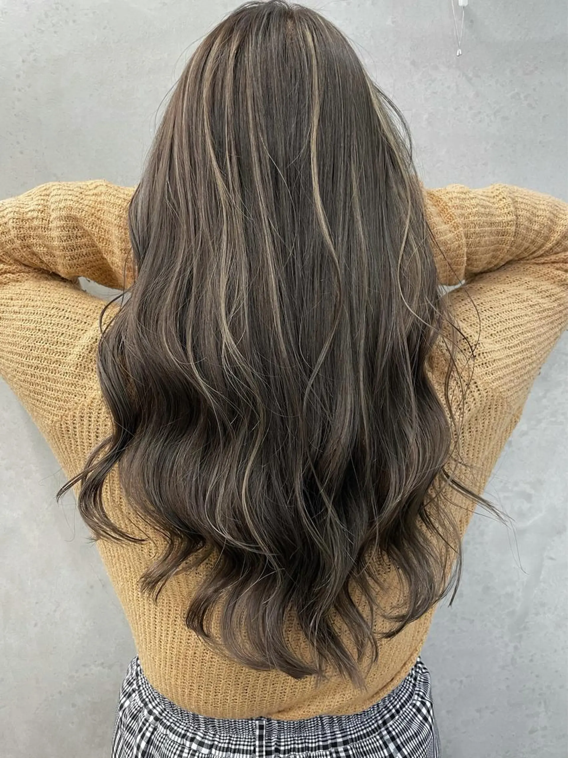 ロング カラー 北間 寛哉のヘアスタイル
