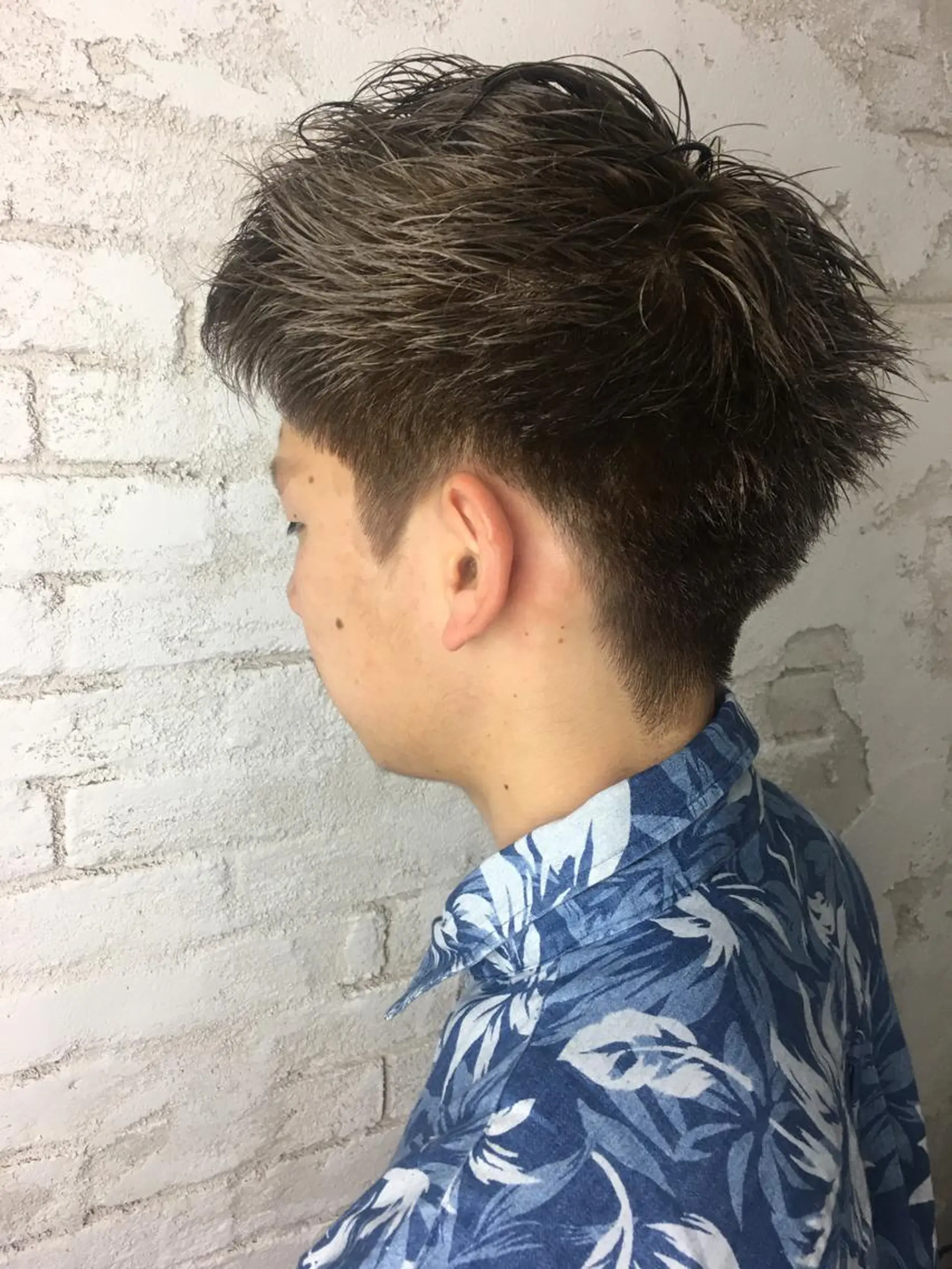 ショート カラー メンズ boutique misakiのヘアスタイル