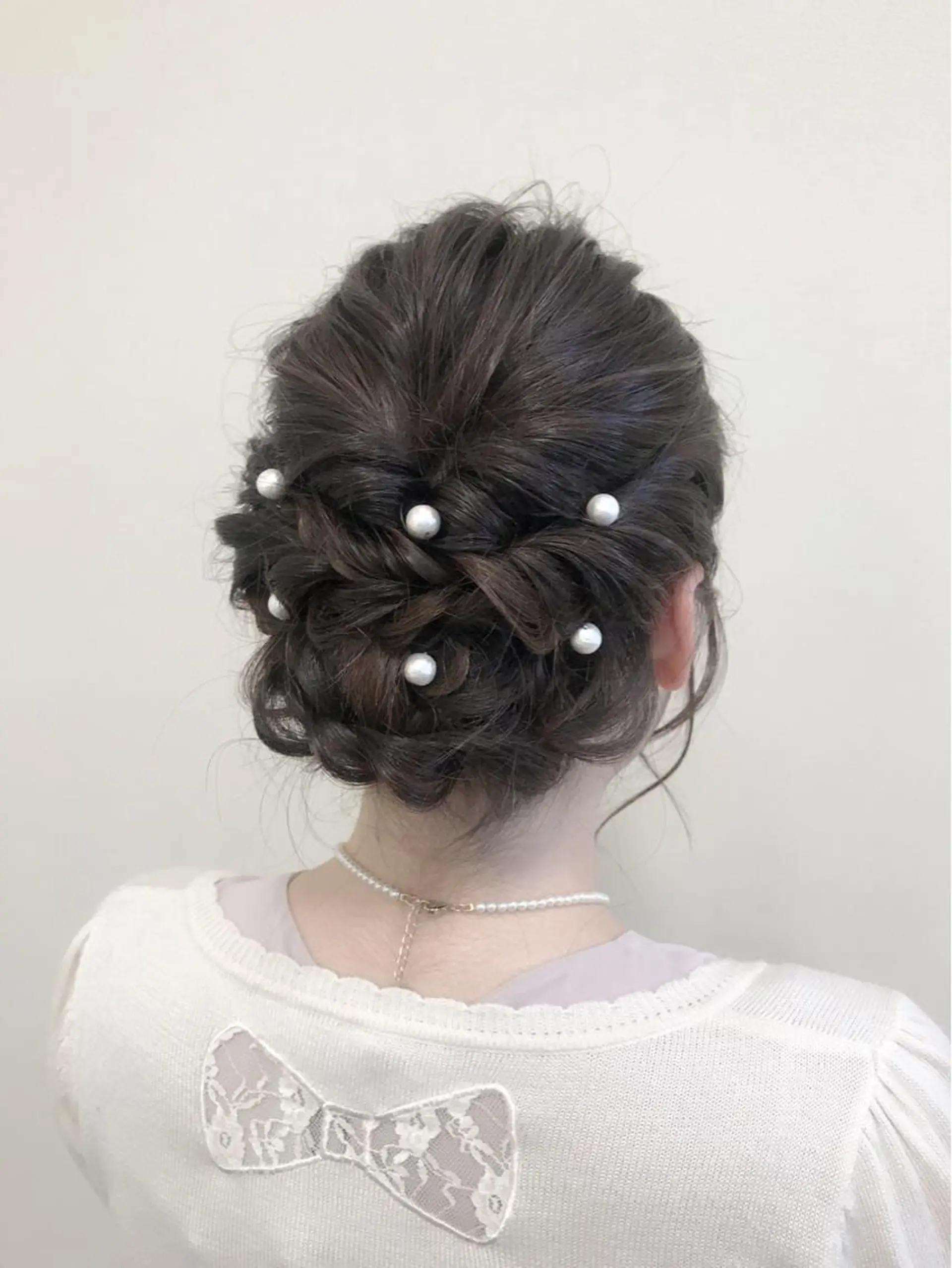 セミロング ヘアアレンジ 沢田 瞳のヘアスタイル