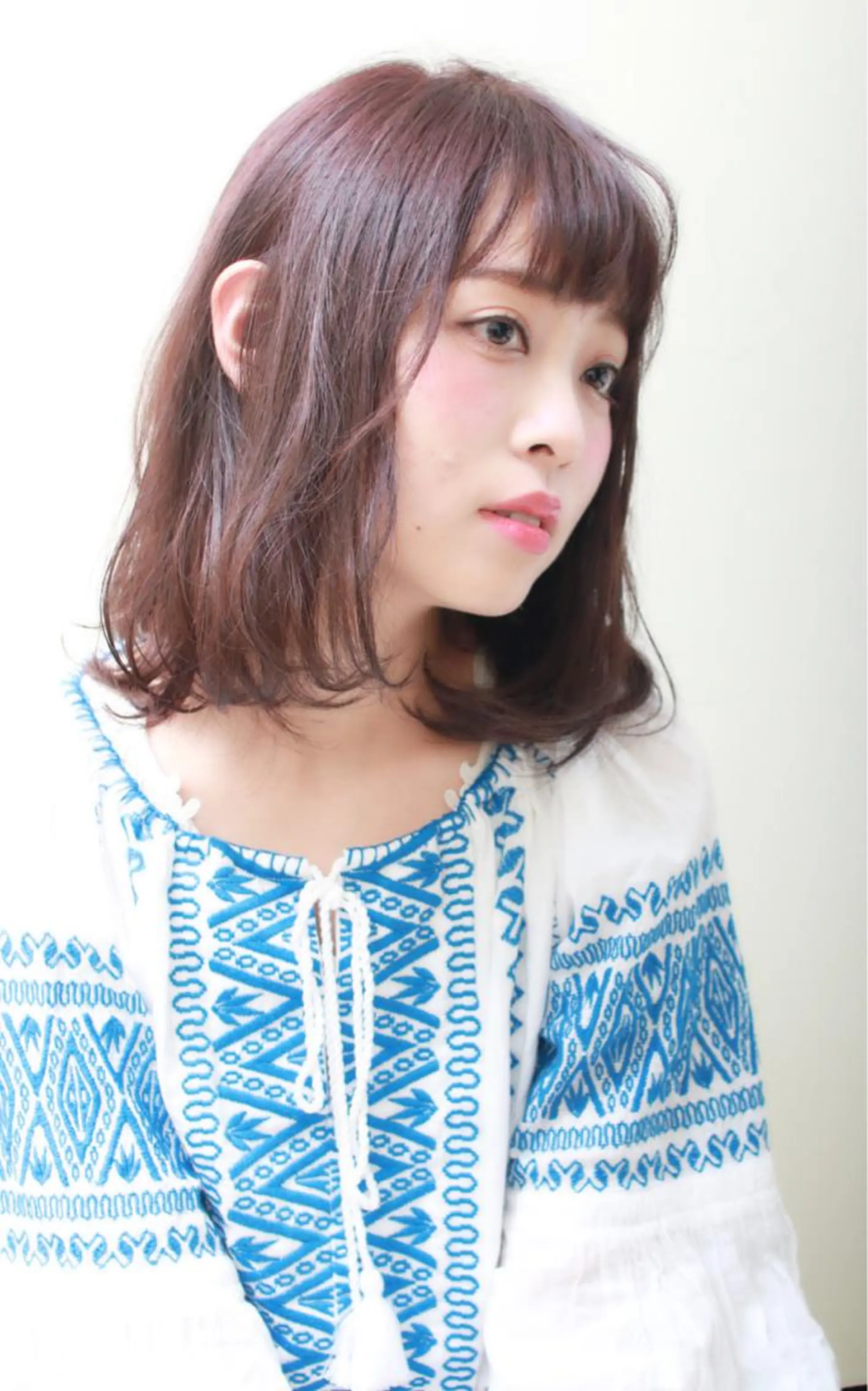 ミディアム カラー パーマ ミディアムパーマ トリートメント 脱白髪染め特化GBG 自由が丘所属・【白髪ぼかし 専門GBG】自由が丘のヘアスタイル