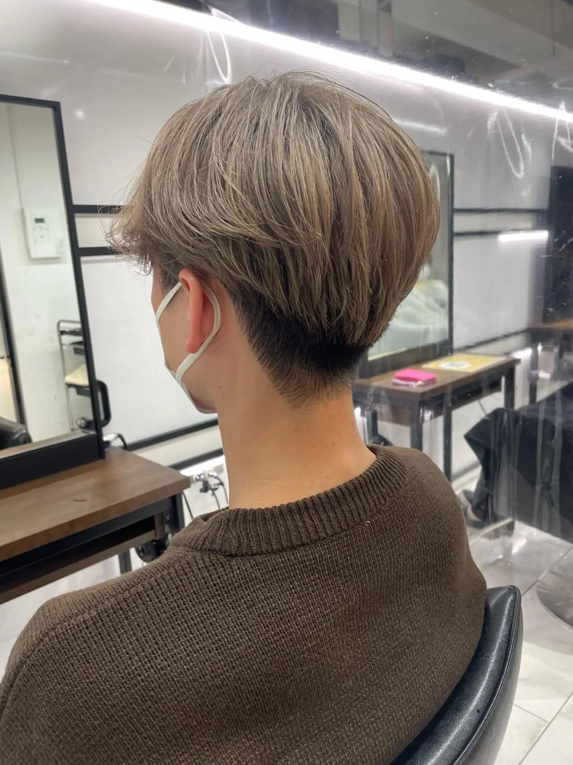 メンズ カット 大阪美容師 井上智博のヘアスタイル