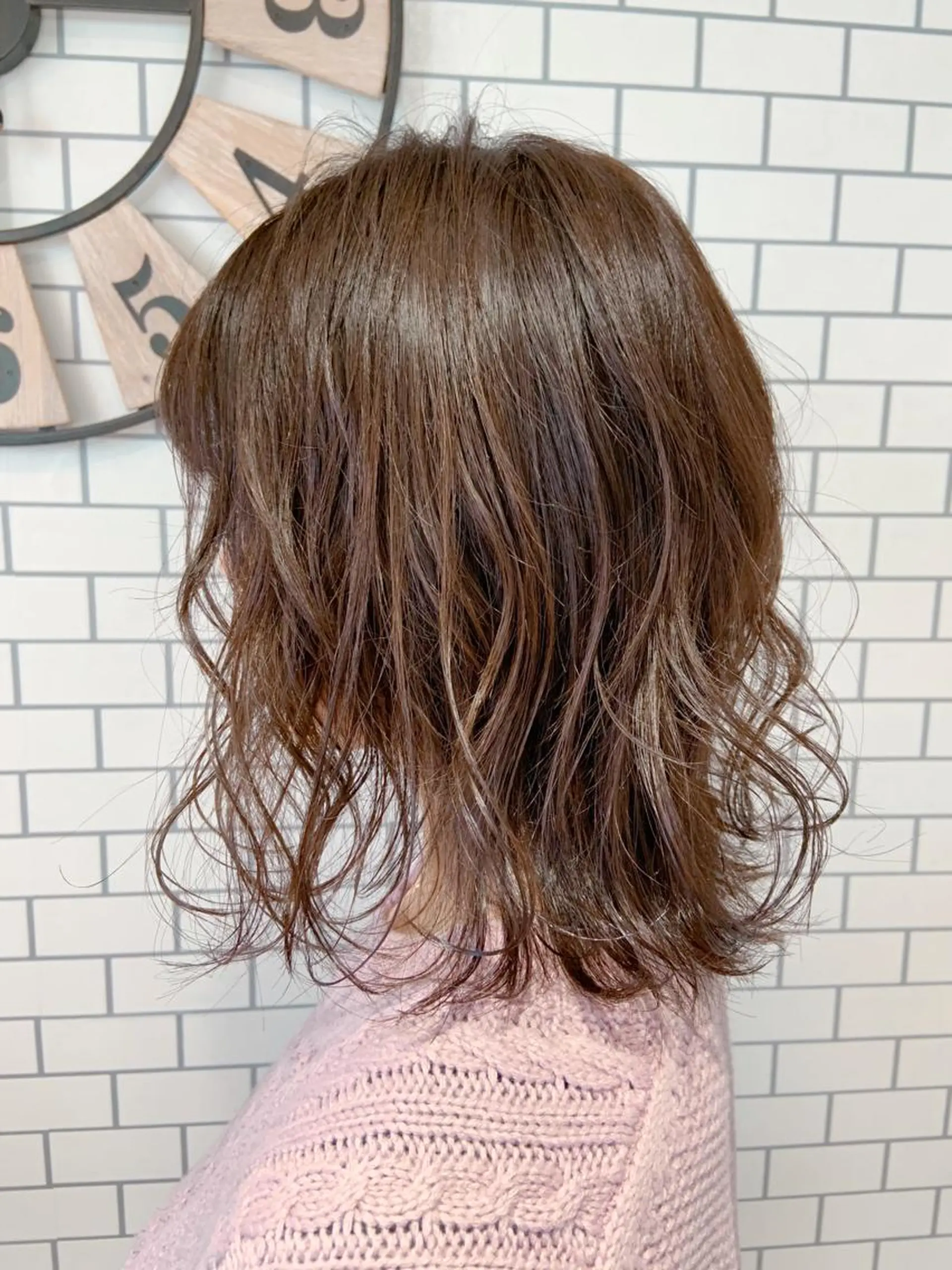 ミディアム カラー ヘアアレンジ 韓国hair🦋 Nanaのヘアスタイル