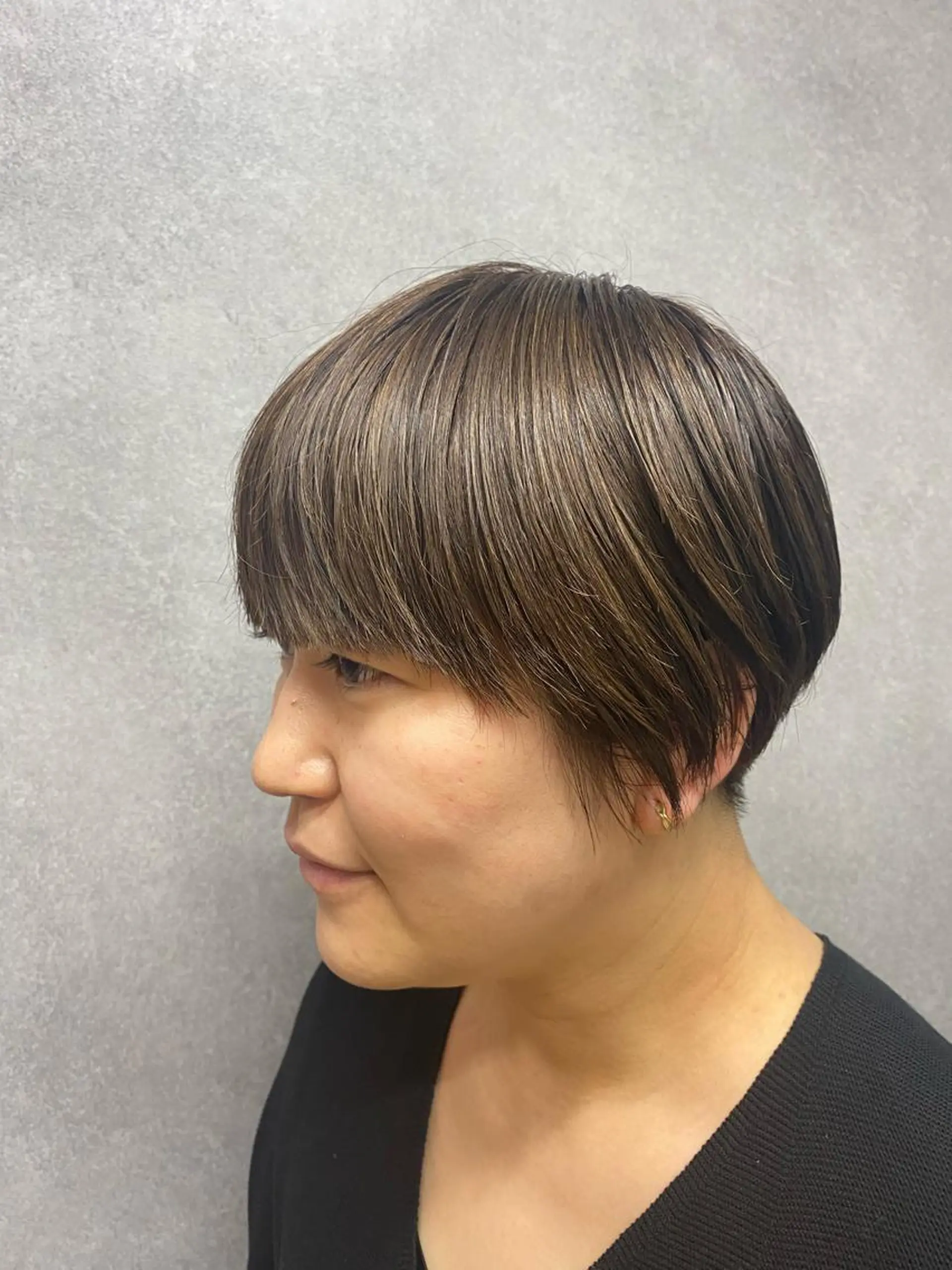 ショート Un Fleur所属・立野 希沙のヘアスタイル