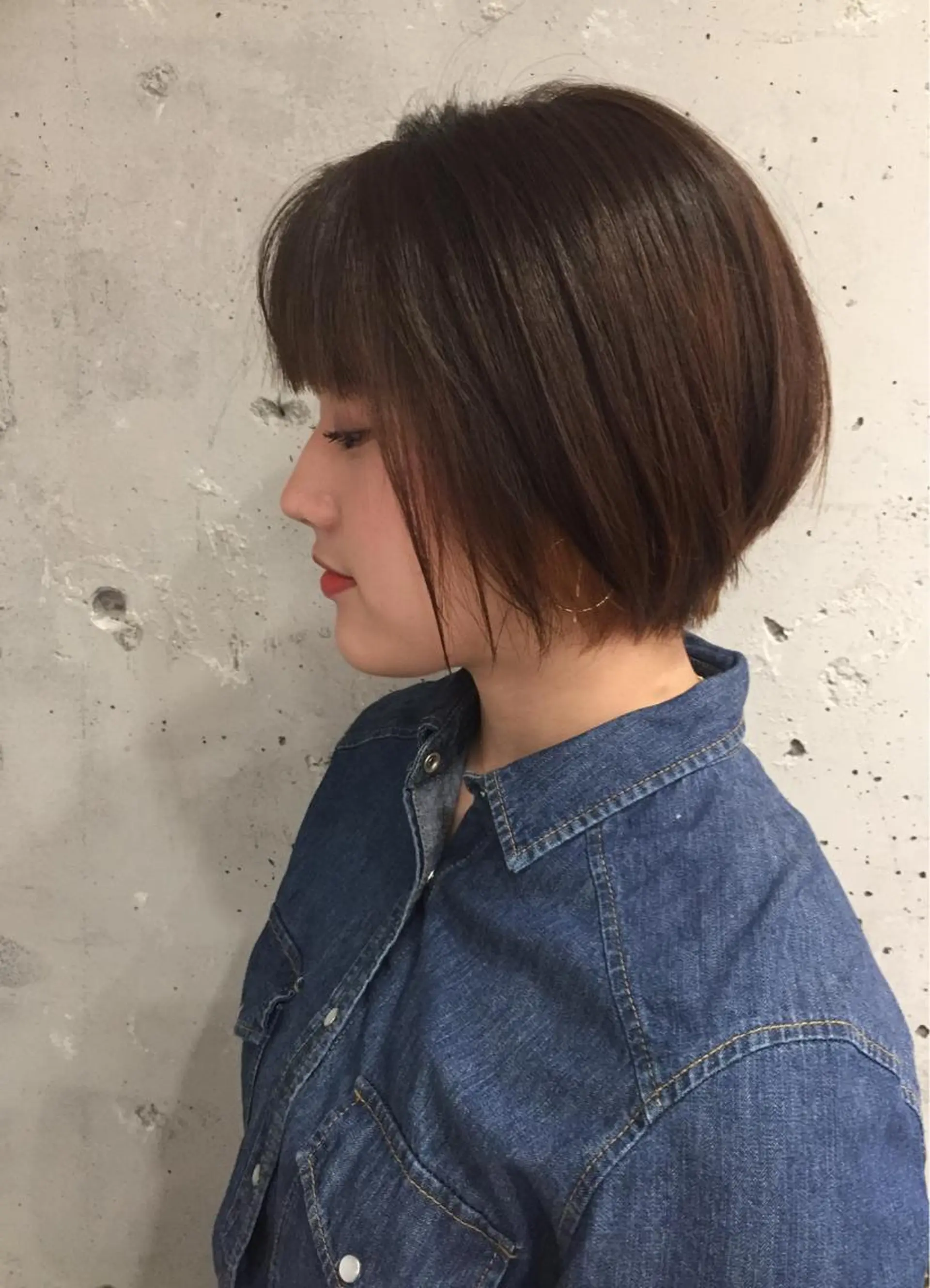 ショート 稲田 結衣夏のヘアスタイル
