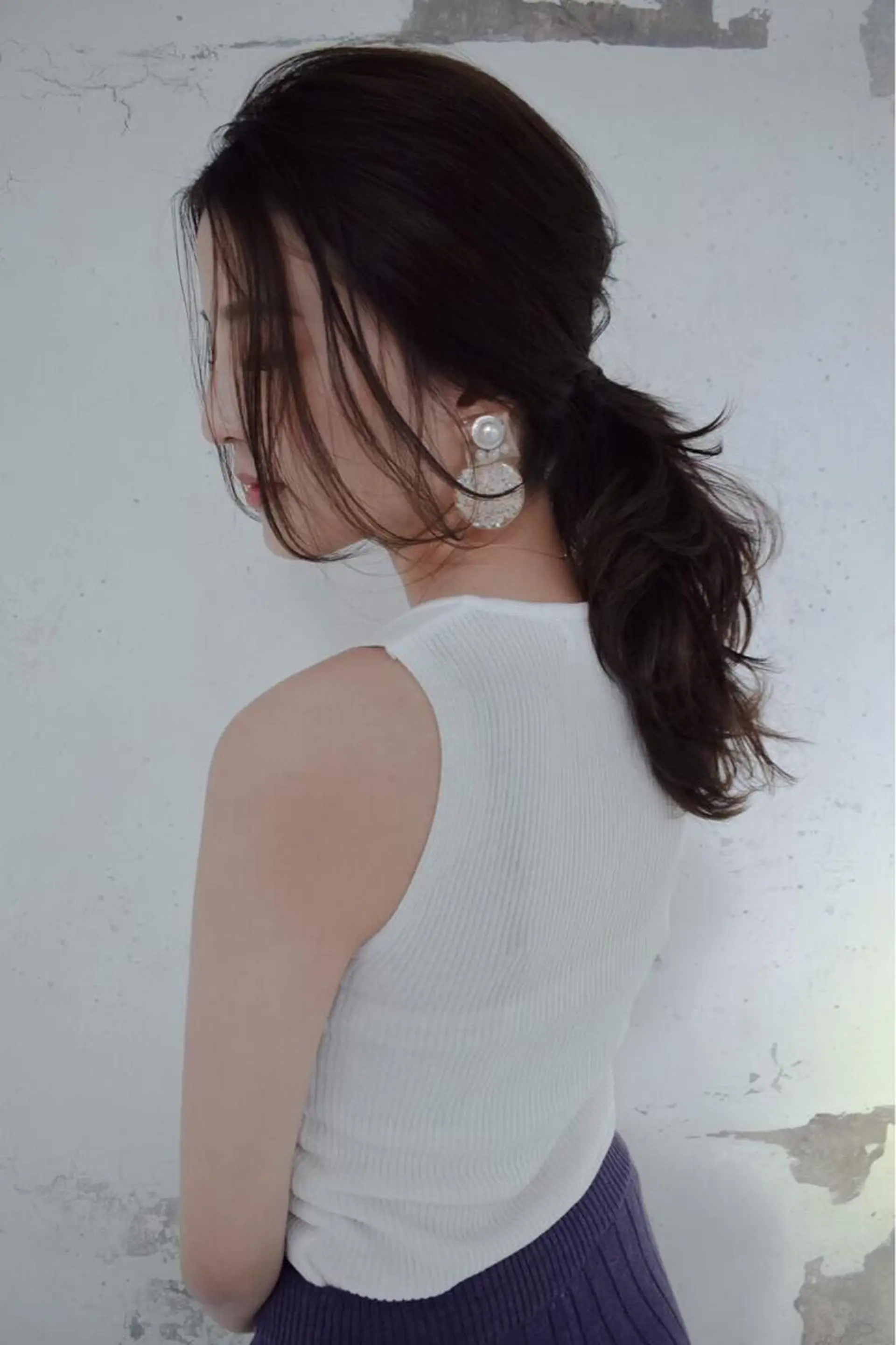 ロング カラー パーマ ヘアアレンジ メンズ キッズ ネイル マツエク・マツパ トリートメント EnBlesS西宮 マンツーマン神道有基のヘアスタイル