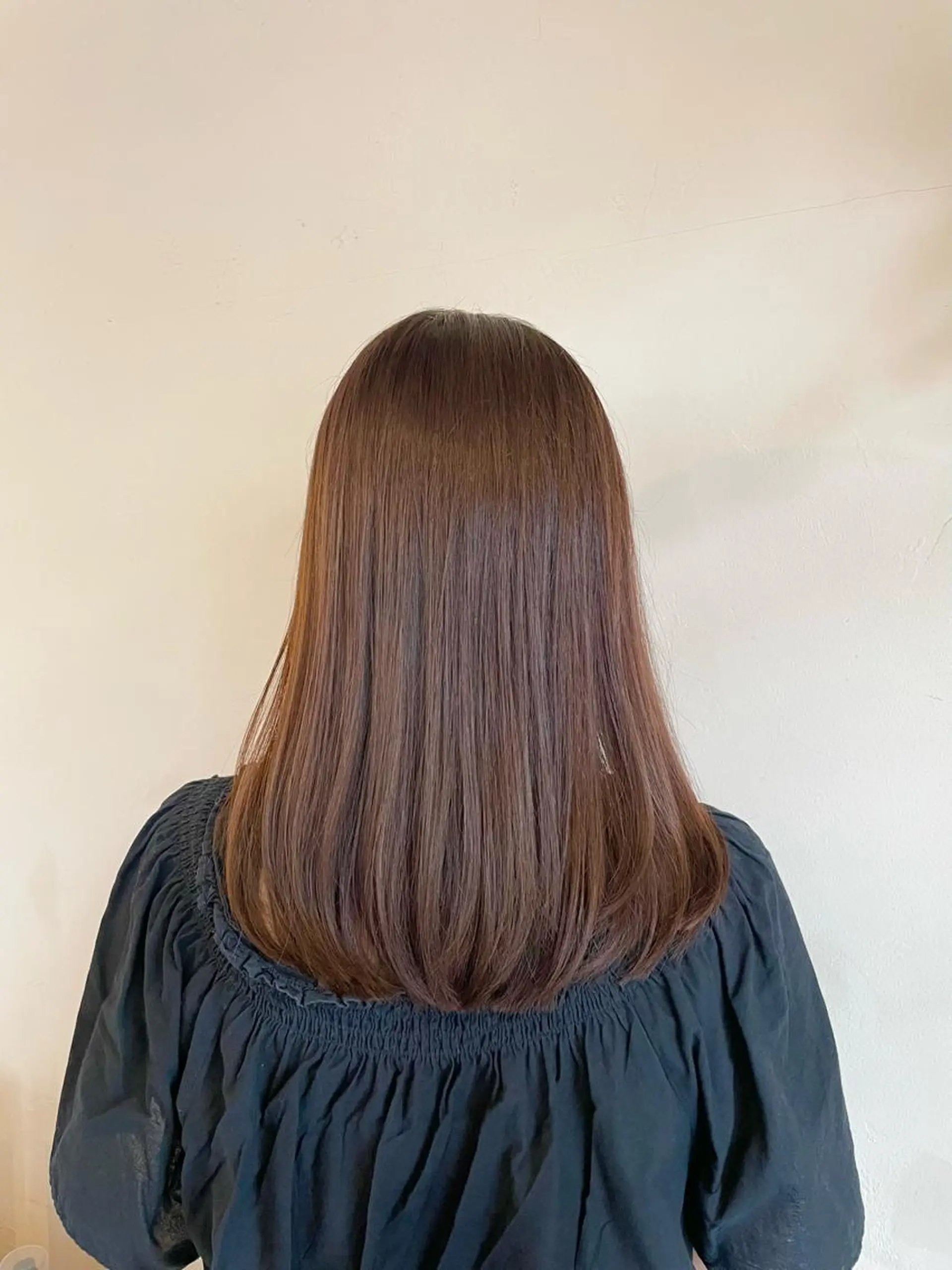 セミロング カット 縮毛矯正 トリートメント AKALA HAIR 西宮店　Juriのヘアスタイル