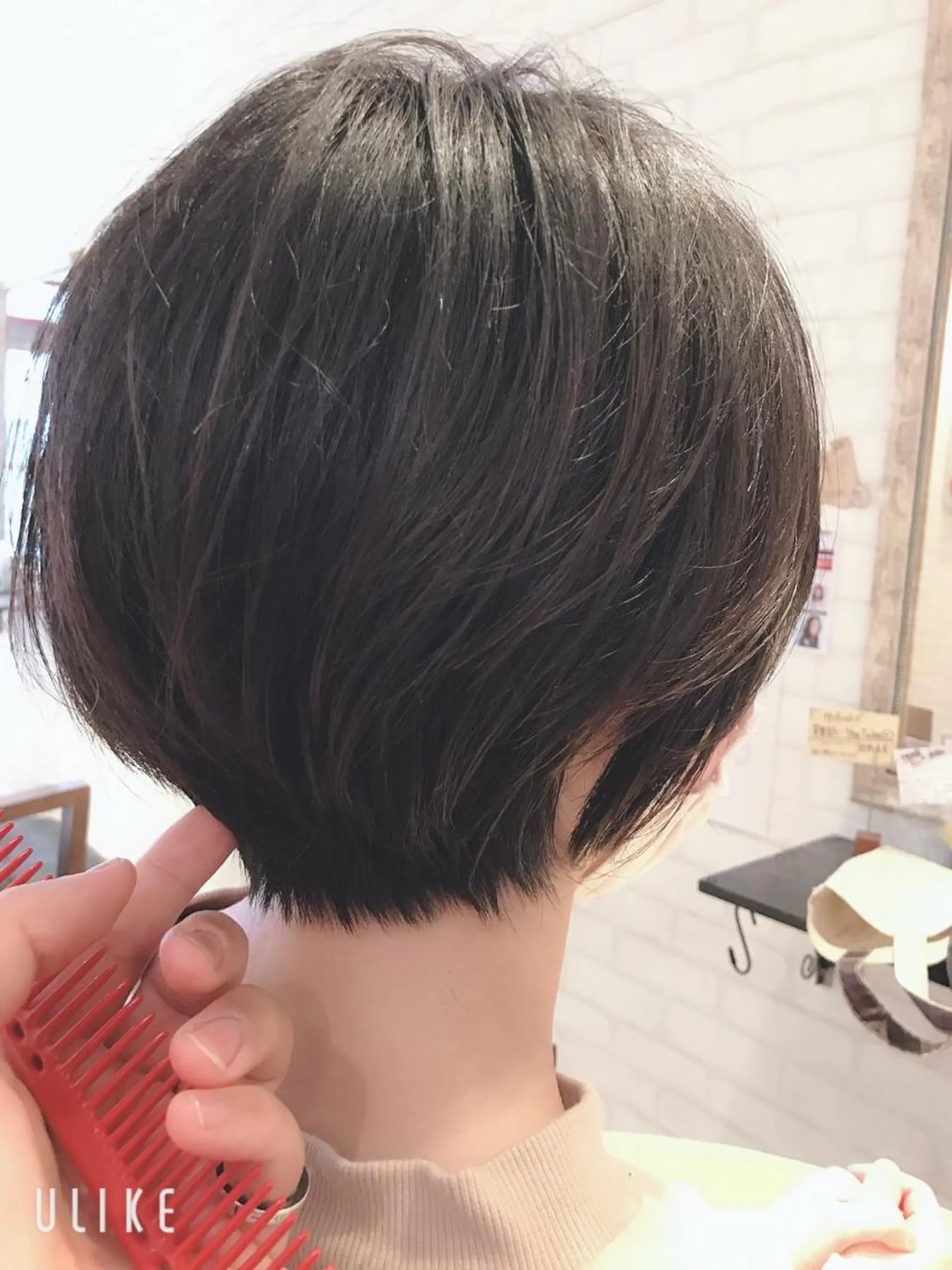 ショート drop/鶴見 /西巻大のヘアスタイル